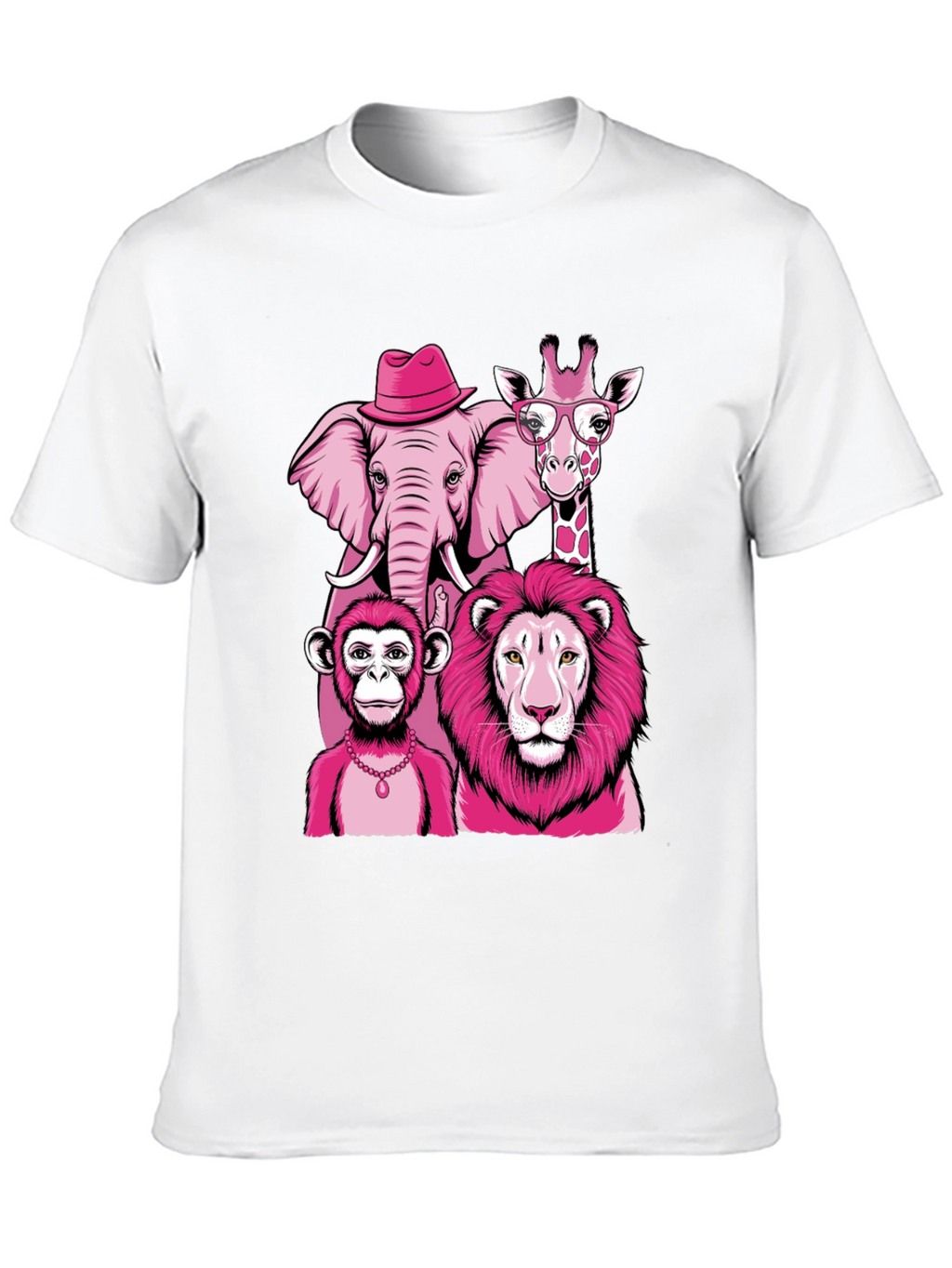 Pink Animal Squad T-Shirt