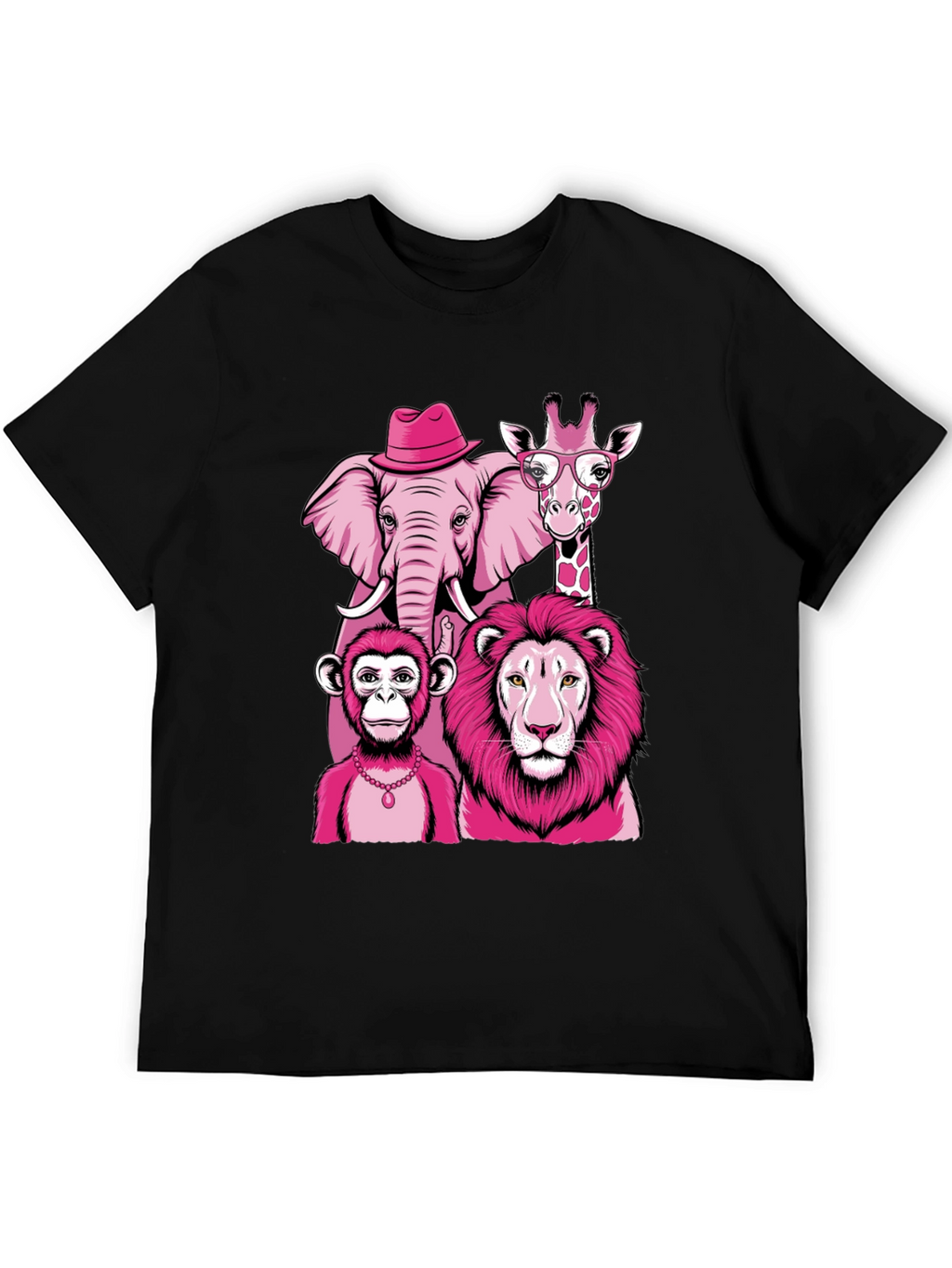 Pink Animal Squad T-Shirt