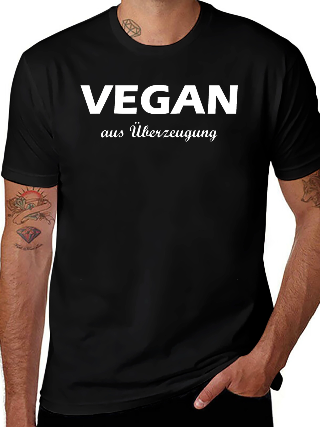 Vegan Slogan Tee - Ethical & Stylish Statement Shirt