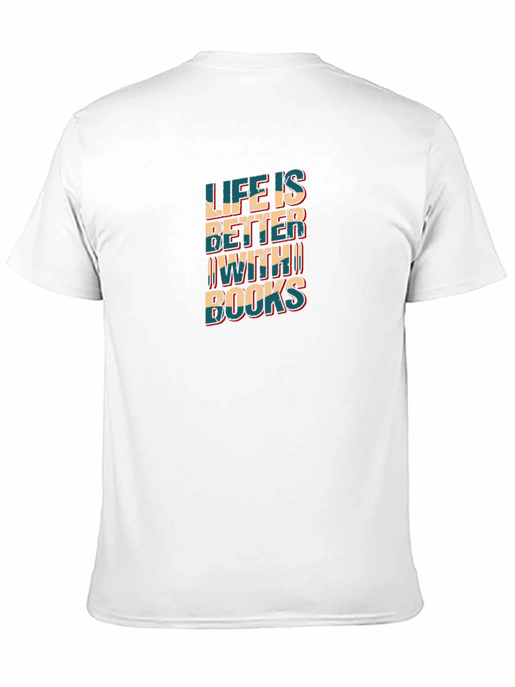 Life is Better With Books Black T-Shirt