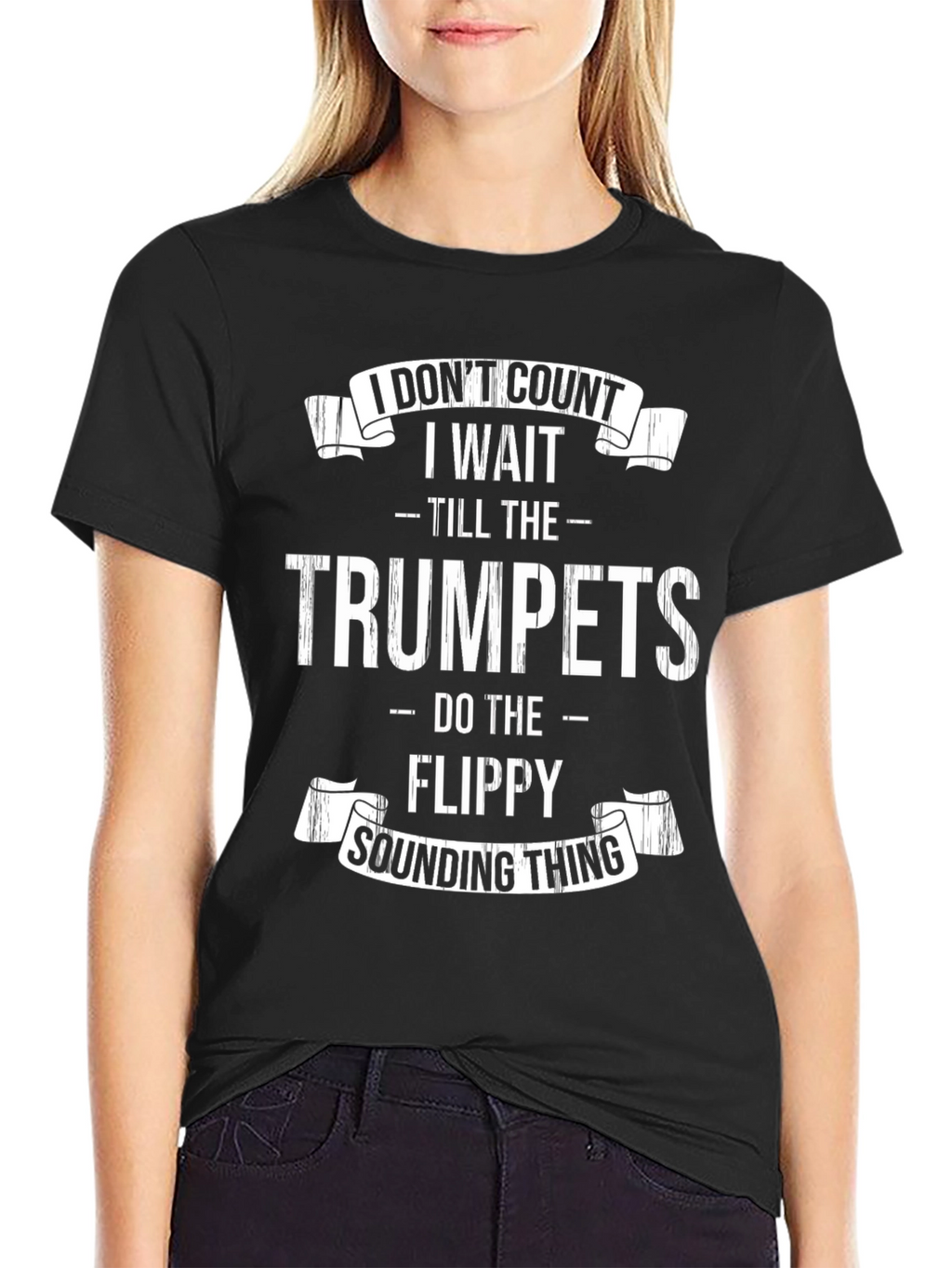 Trumpet Humor Graphic Tee for Musicians