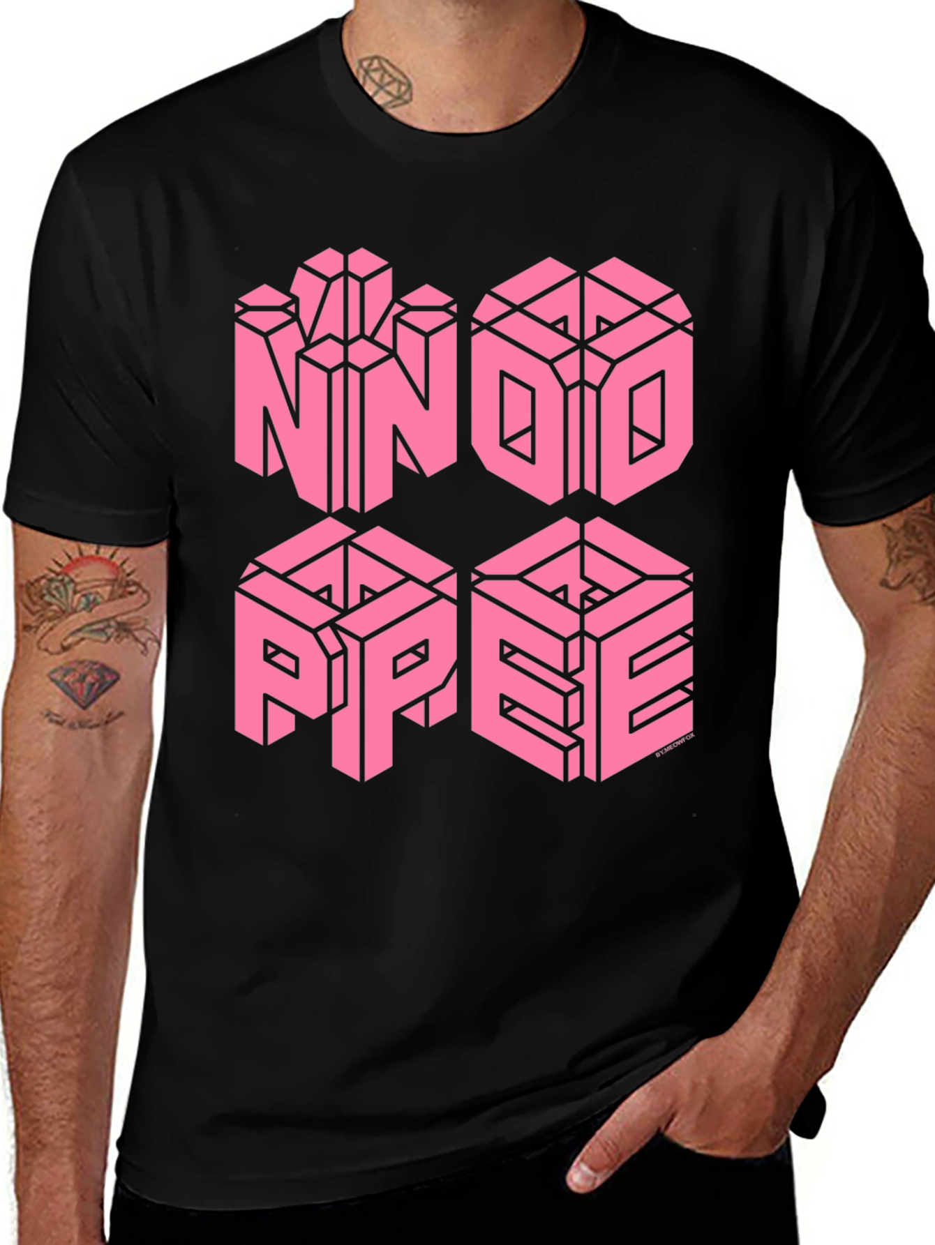 Trendy Graphic Tee - No PPE Please
