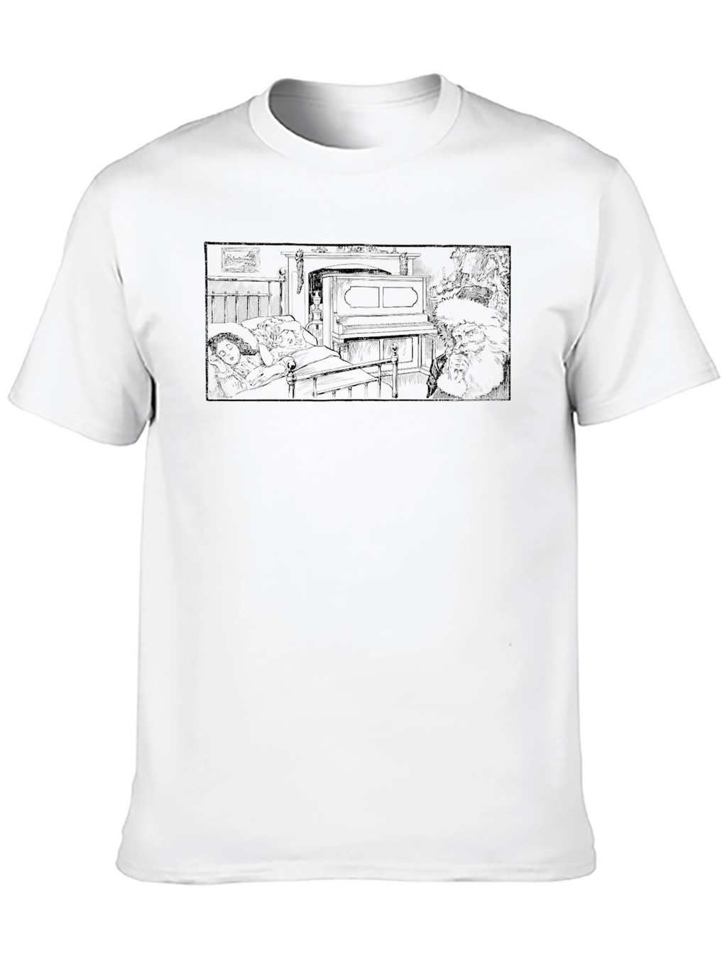 Artistic Black Tee - Cozy Scene