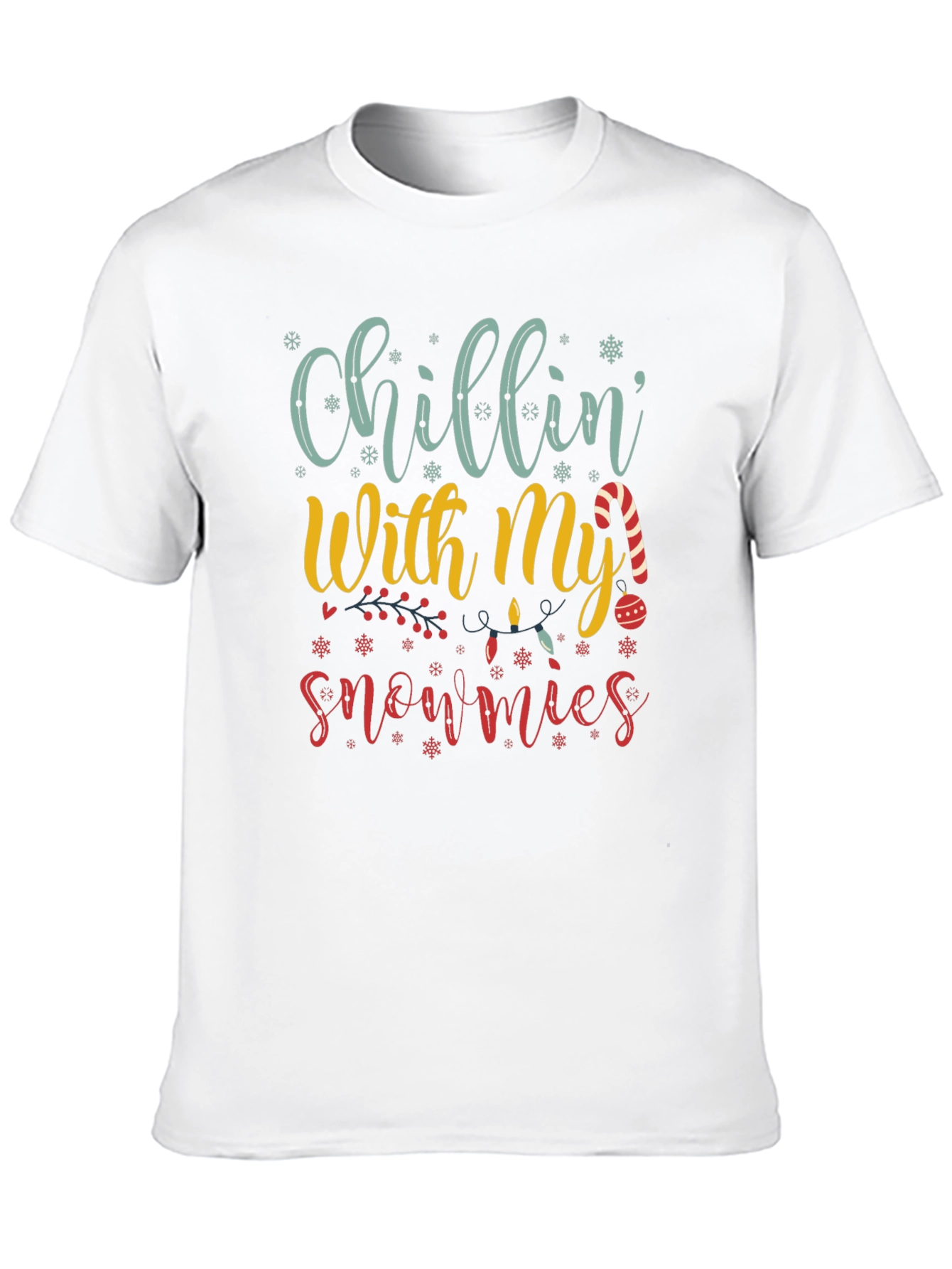 Chillin With My Snowmies Graphic Tee