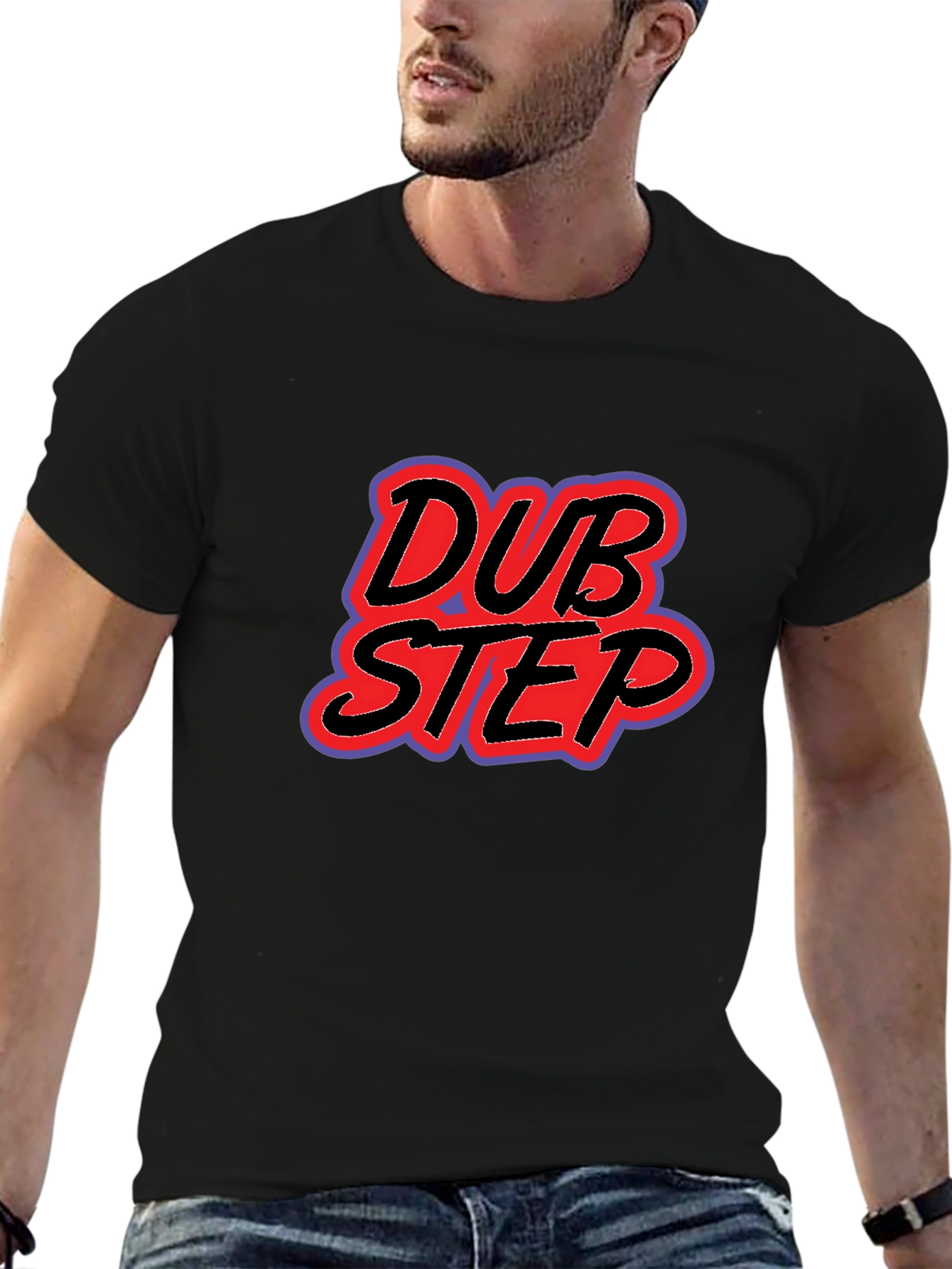 Dubstep Graphic Tee - Bold Design Casual Comfort