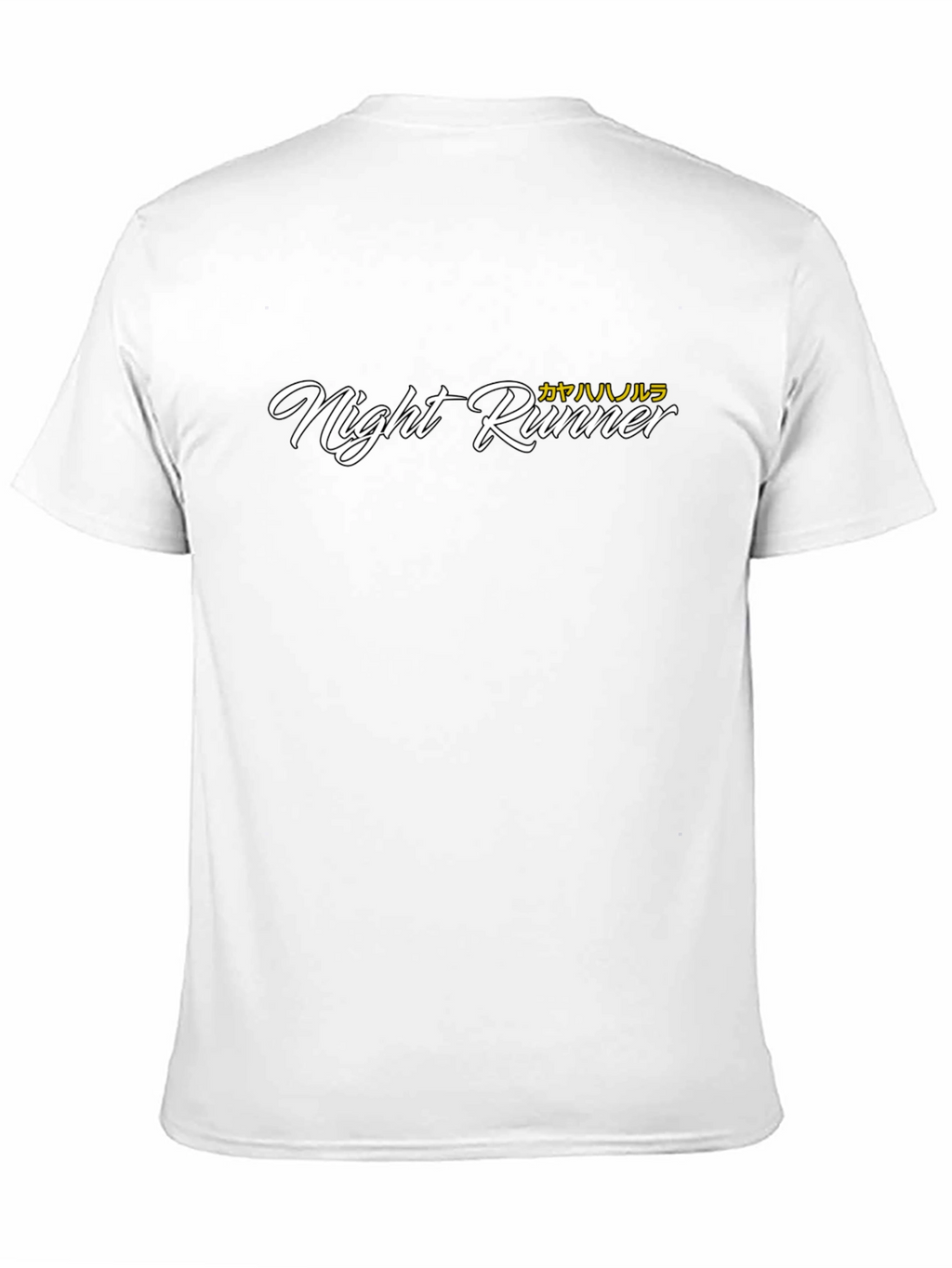 Night Runner Graphic Tee - Soft Cotton Blend