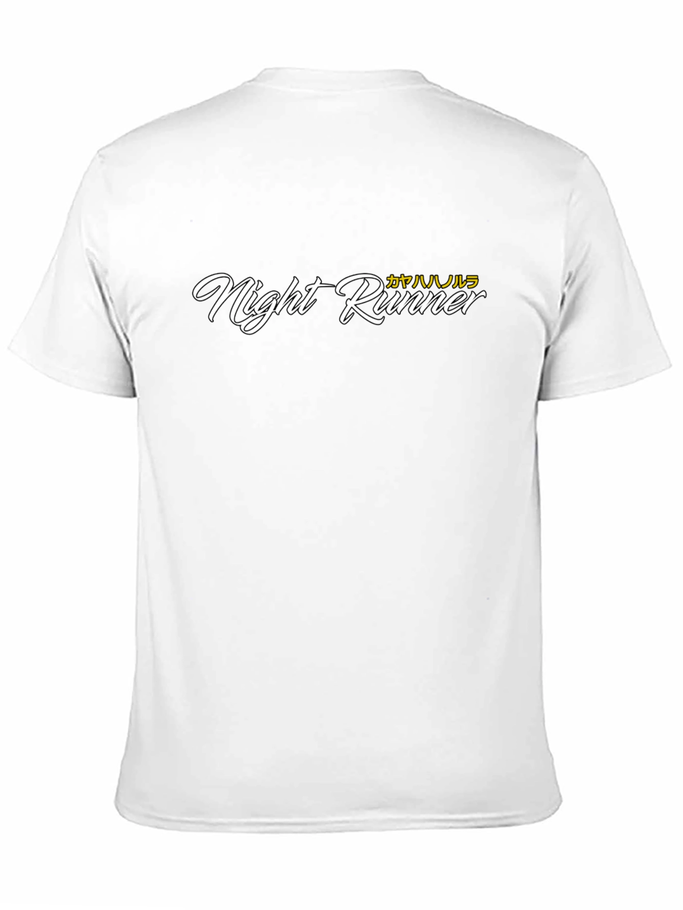 Night Runner Graphic Tee - Soft Cotton Blend