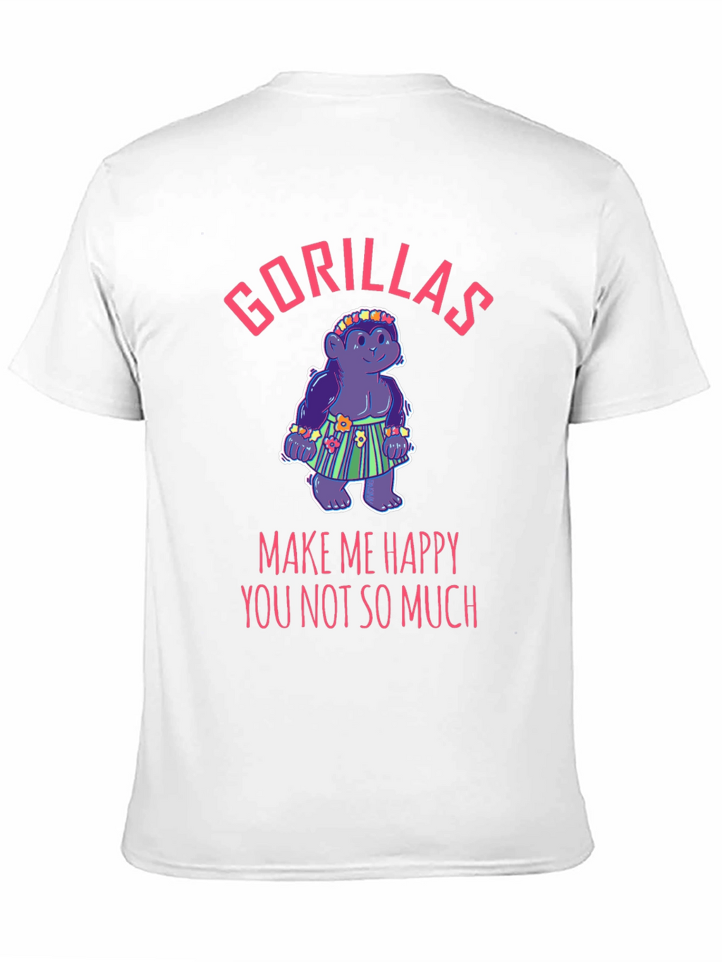 Gorillas Make Me Happy T-Shirt