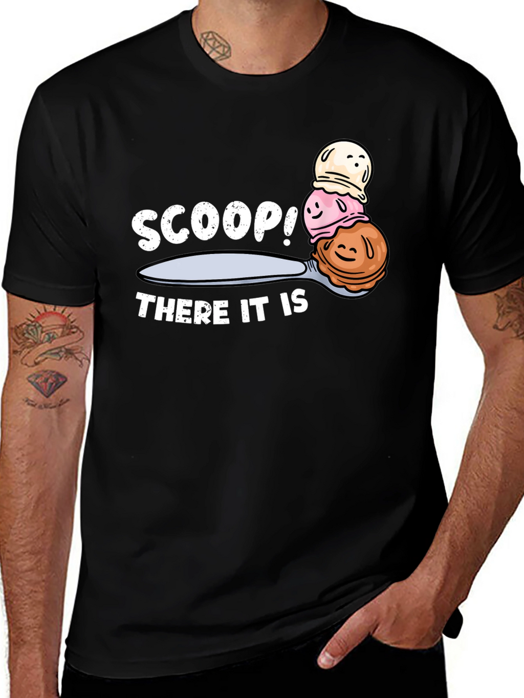 Scoop! There It Is Ice Cream T-Shirt