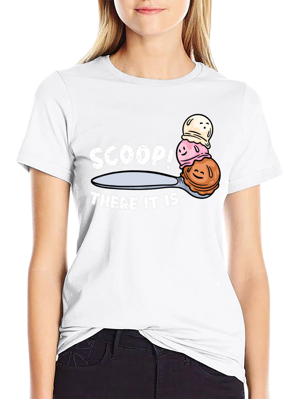 Scoop! There It Is Ice Cream T-Shirt