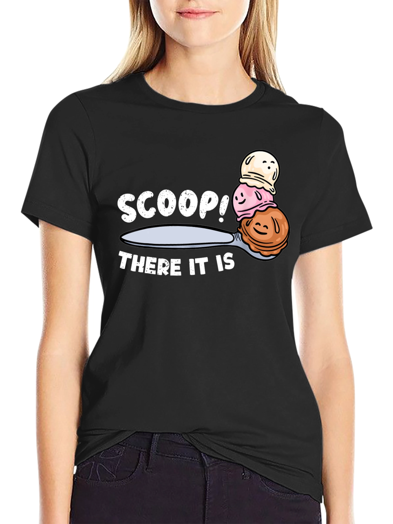 Scoop! There It Is Ice Cream T-Shirt