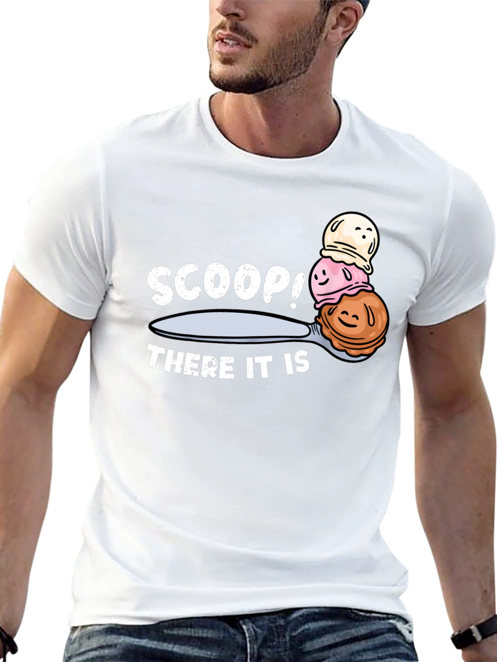 Scoop! There It Is Ice Cream T-Shirt