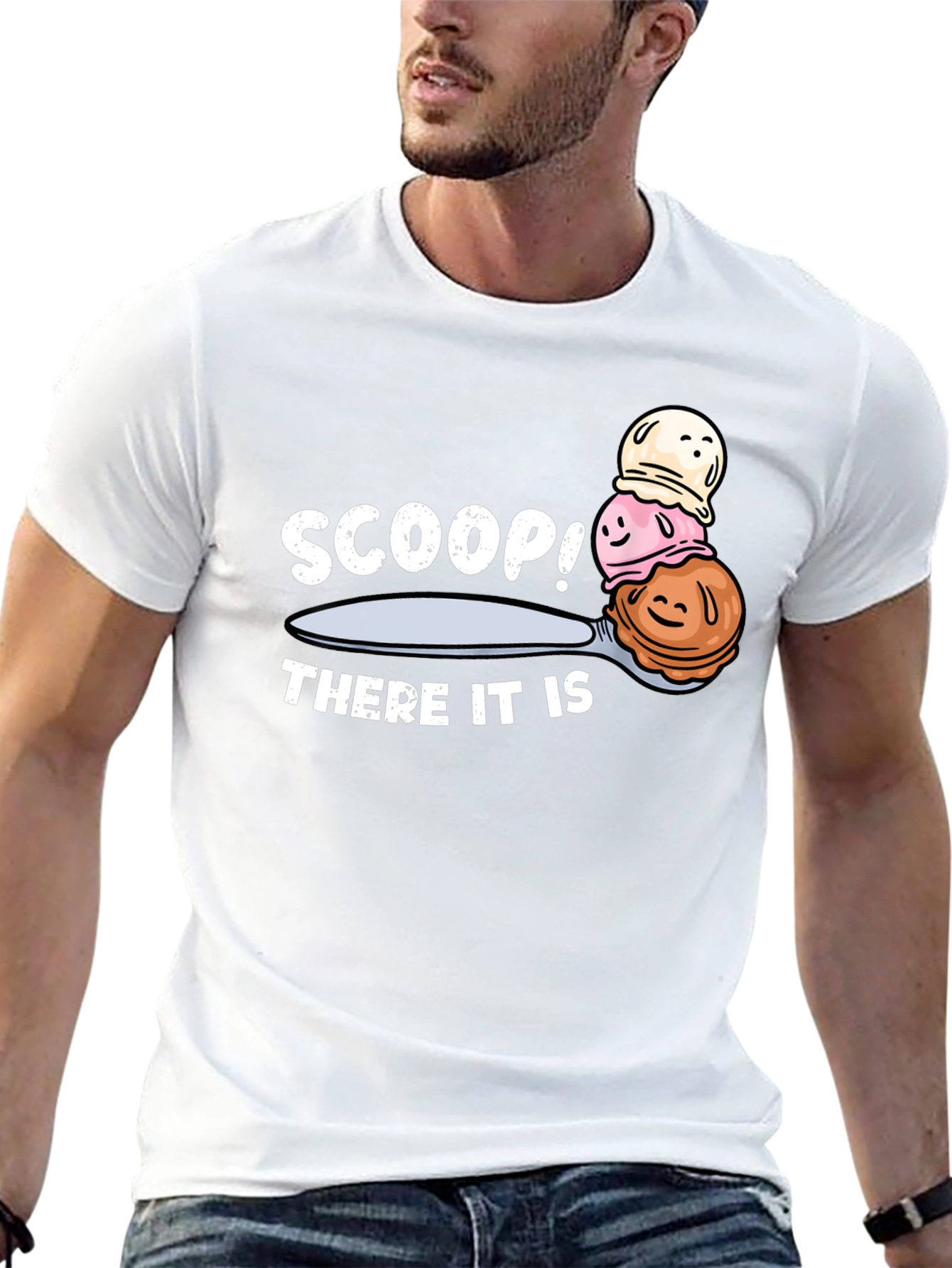 Scoop! There It Is Ice Cream T-Shirt