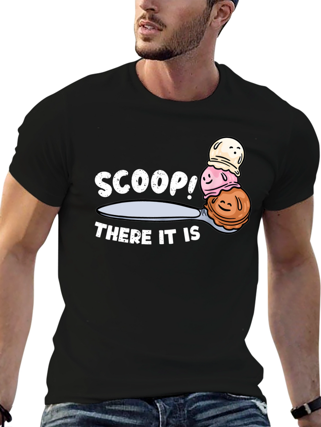 Scoop! There It Is Ice Cream T-Shirt