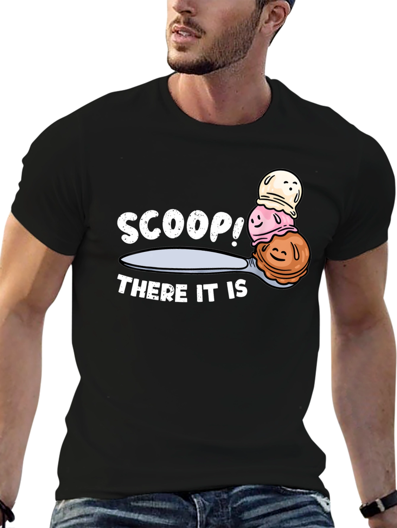 Scoop! There It Is Ice Cream T-Shirt