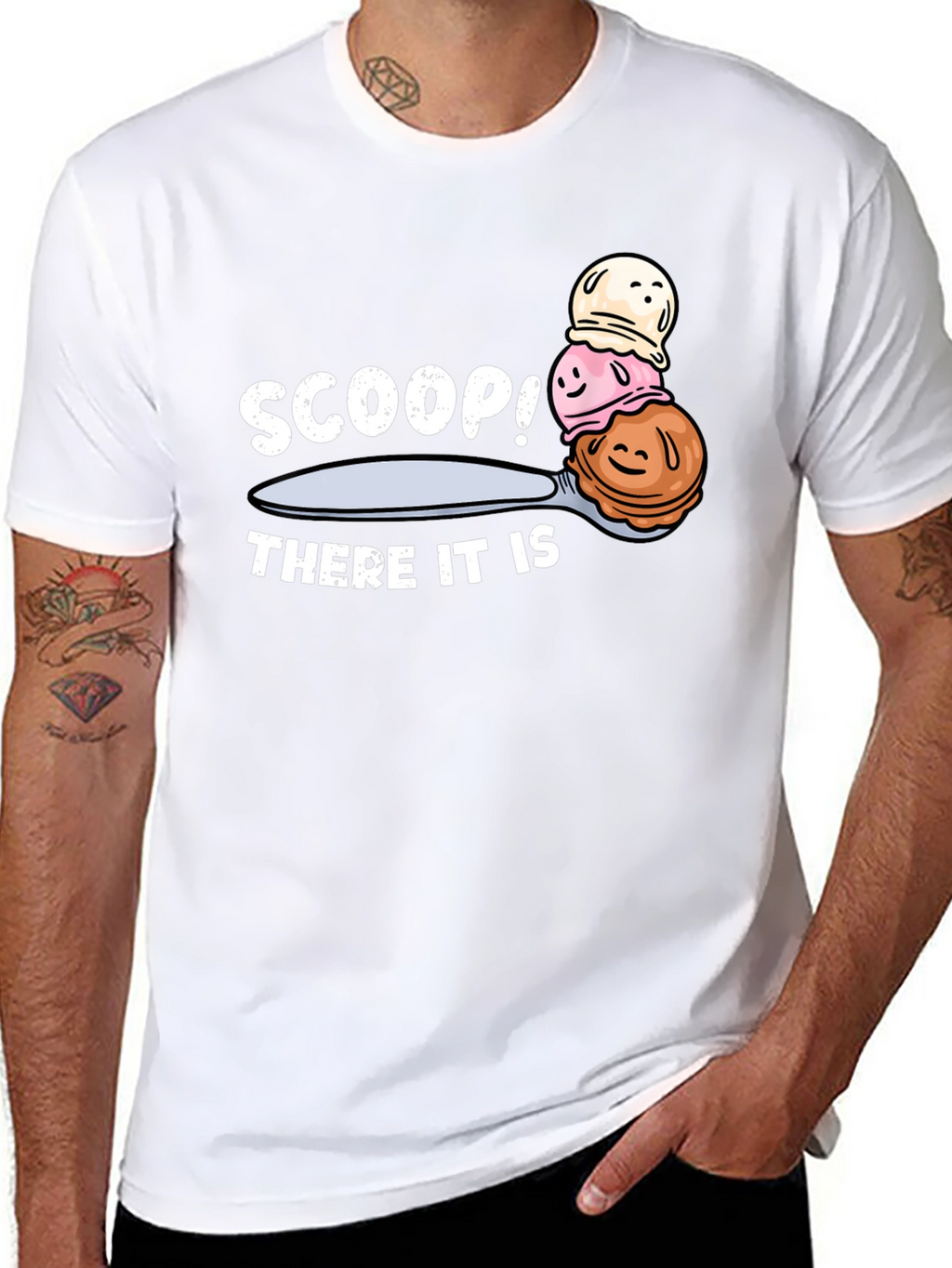 Scoop! There It Is Ice Cream T-Shirt