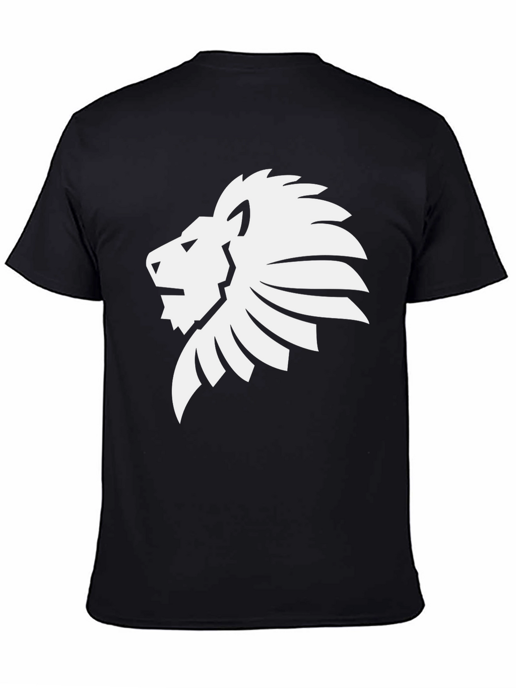 Black Lion Graphic Tee - Modern Style