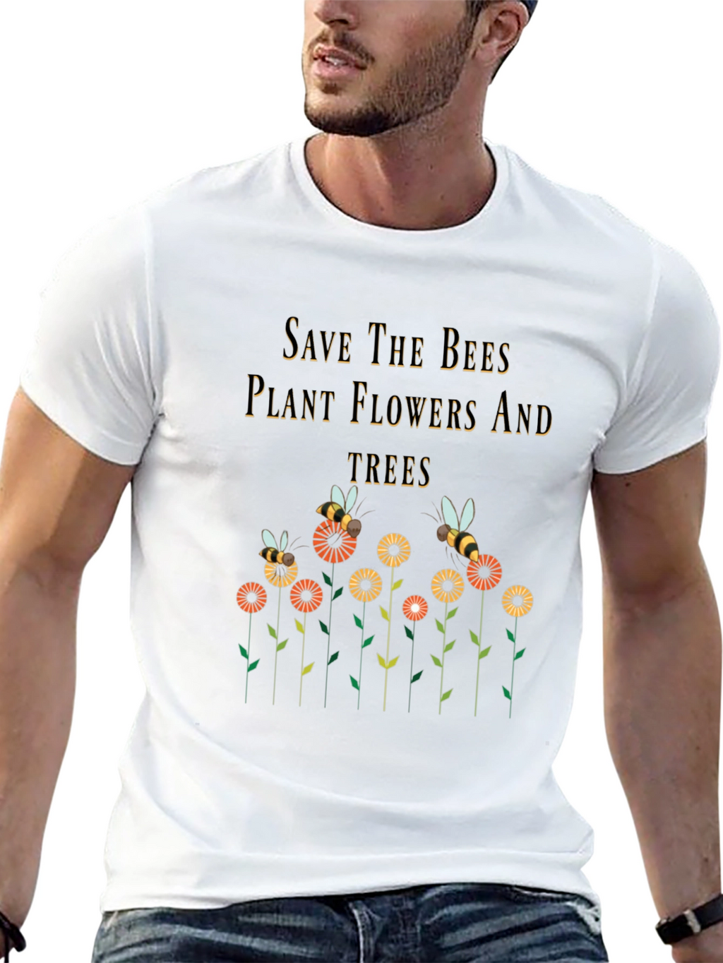 Save the Bees Graphic Tee