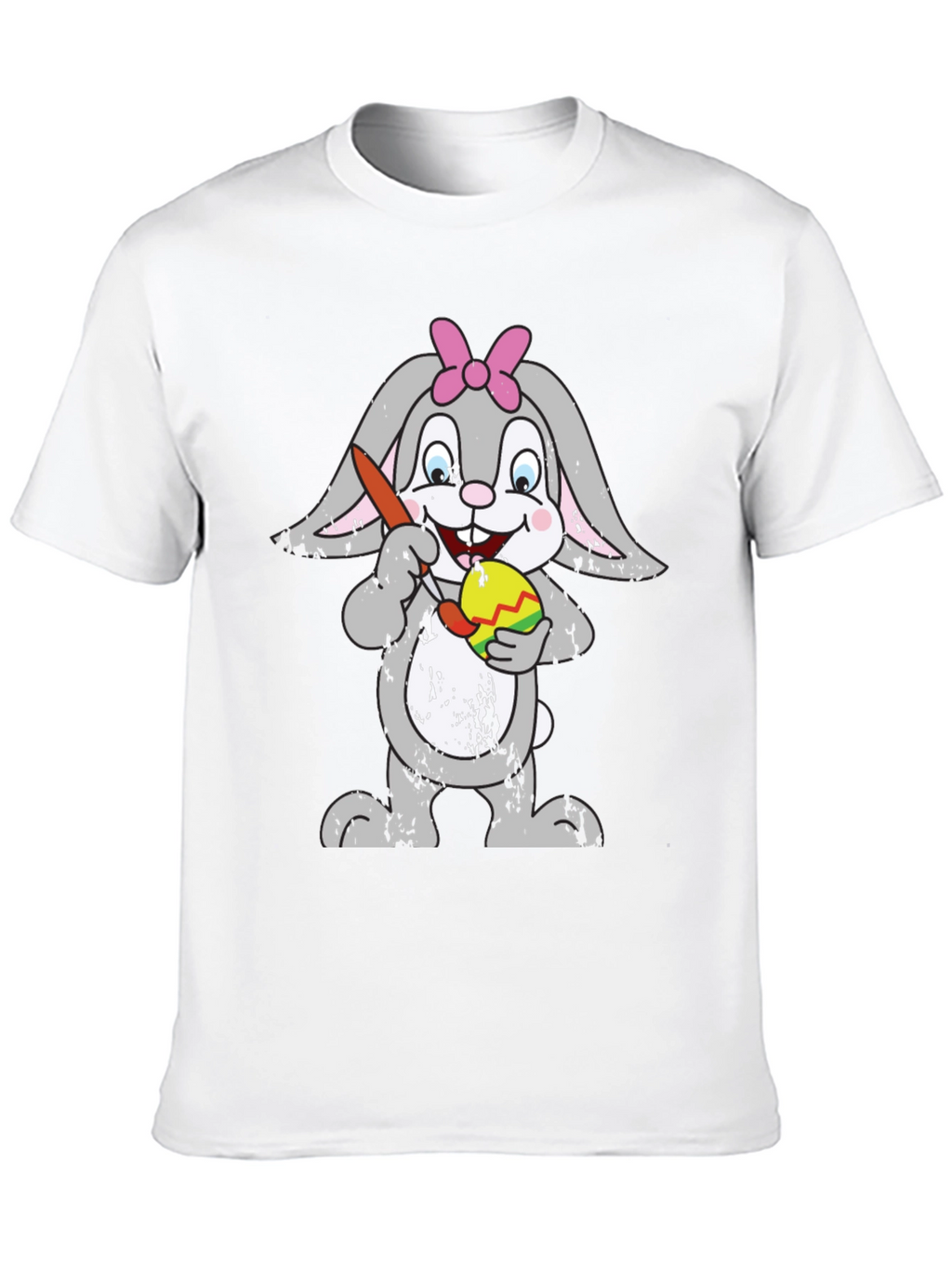 Easter Bunny T-Shirt - Egg Painting Rabbit Tee