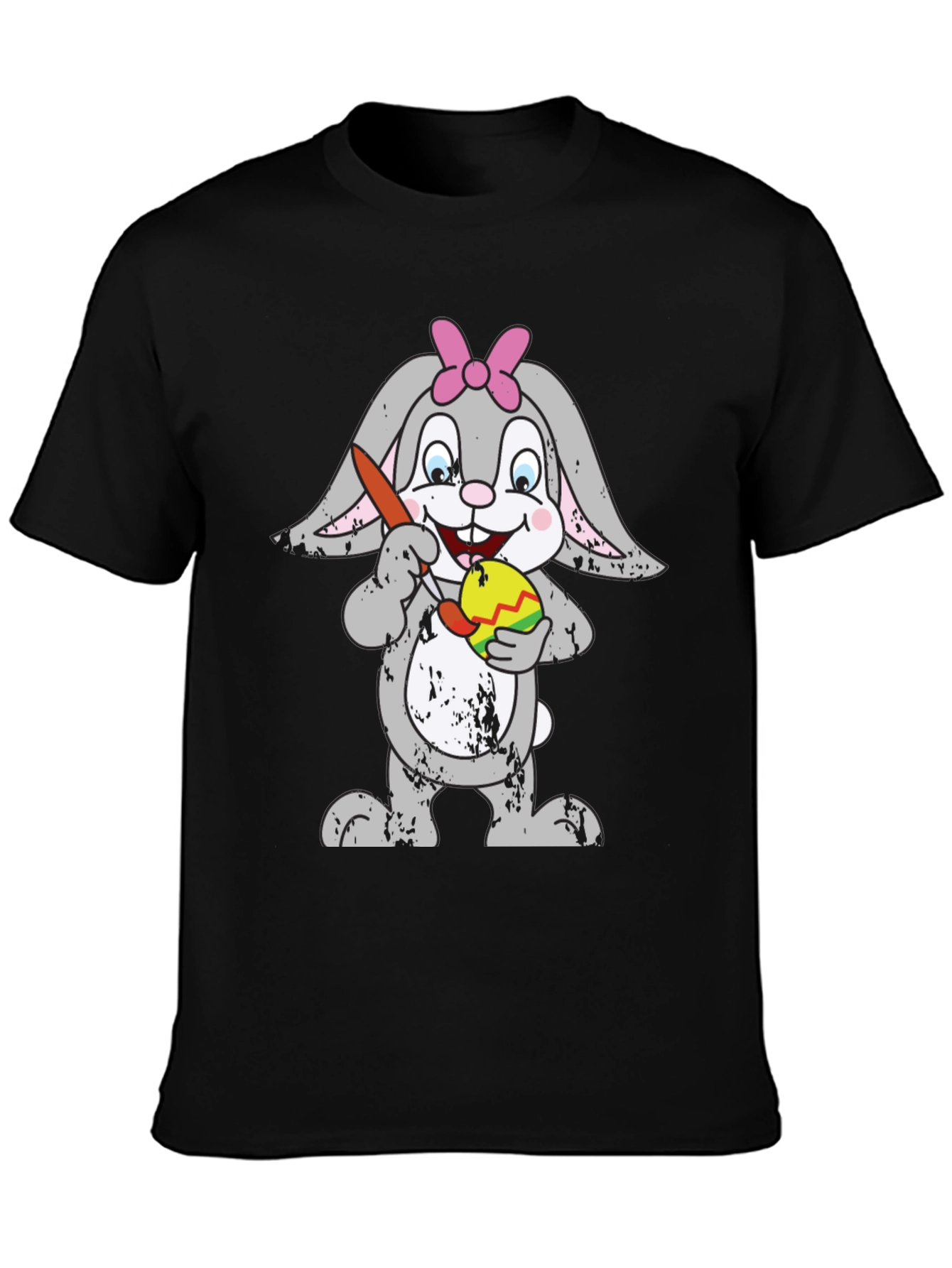 Easter Bunny T-Shirt - Egg Painting Rabbit Tee