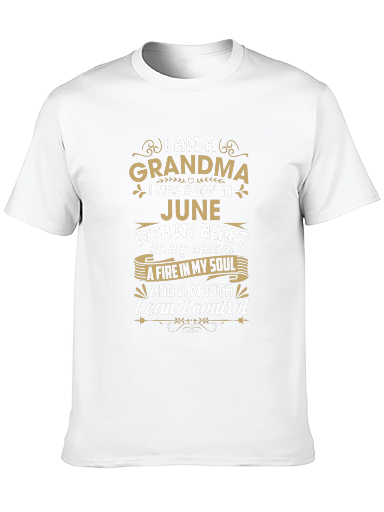 Grandma June Birthday Gift T-Shirt