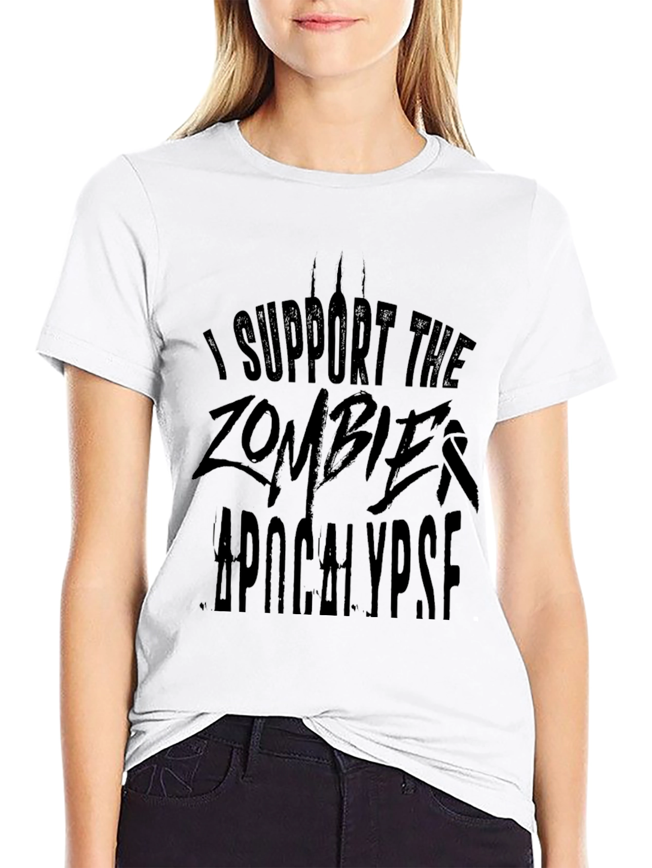Zombie Apocalypse T-Shirt - Black