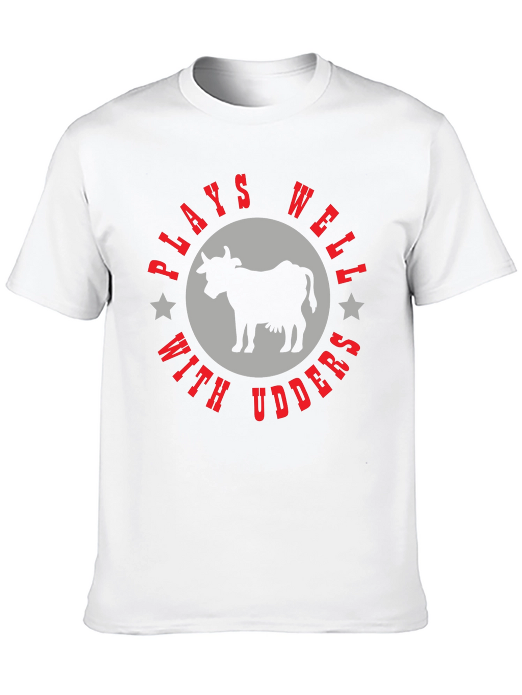 Plays Well With Udders Graphic Tee