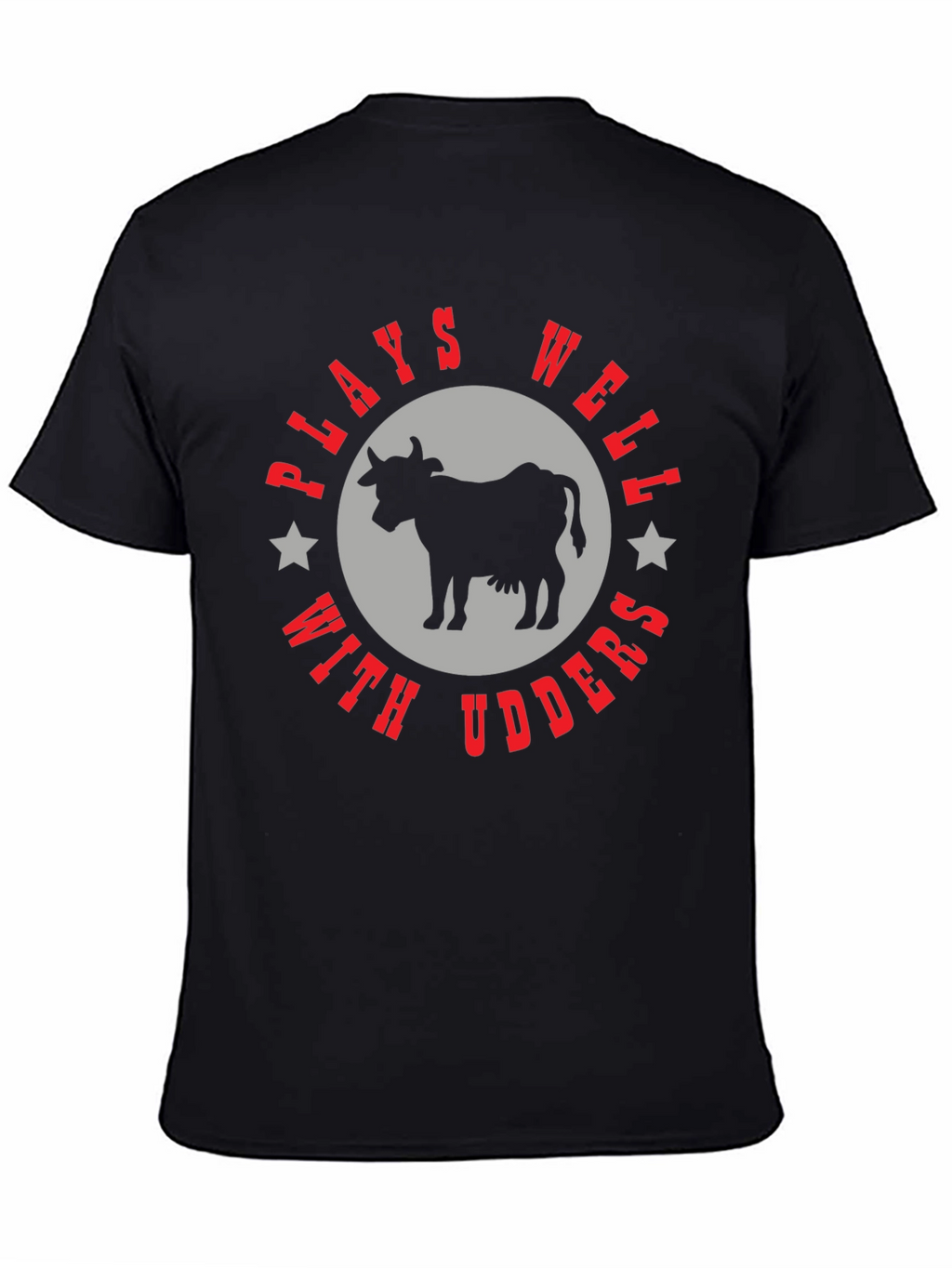 Plays Well With Udders Graphic Tee