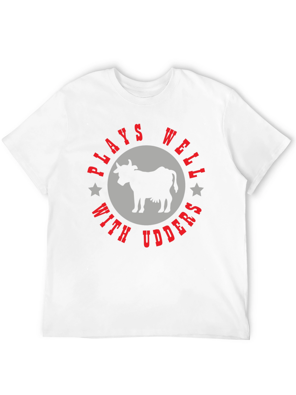 Plays Well With Udders Graphic Tee