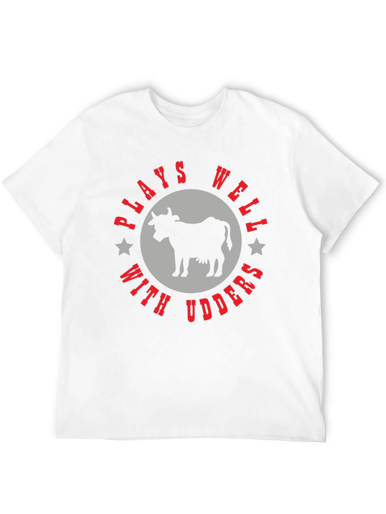 Plays Well With Udders Graphic Tee