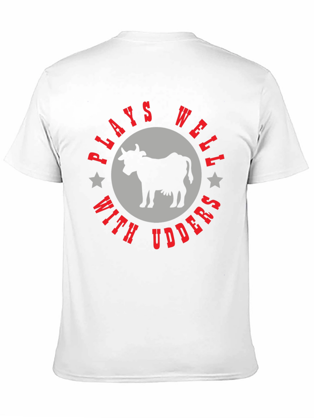Plays Well With Udders Graphic Tee