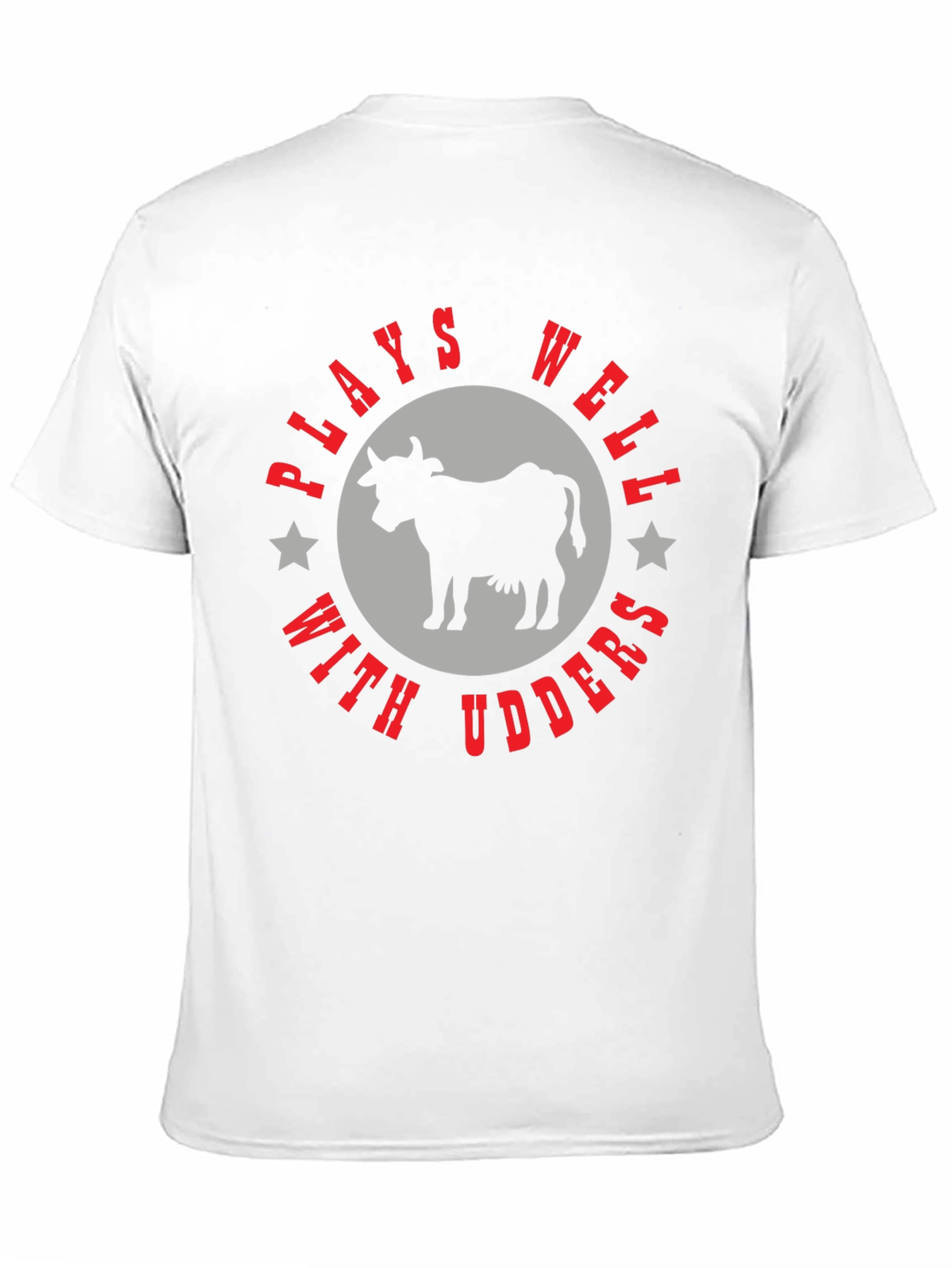 Plays Well With Udders Graphic Tee