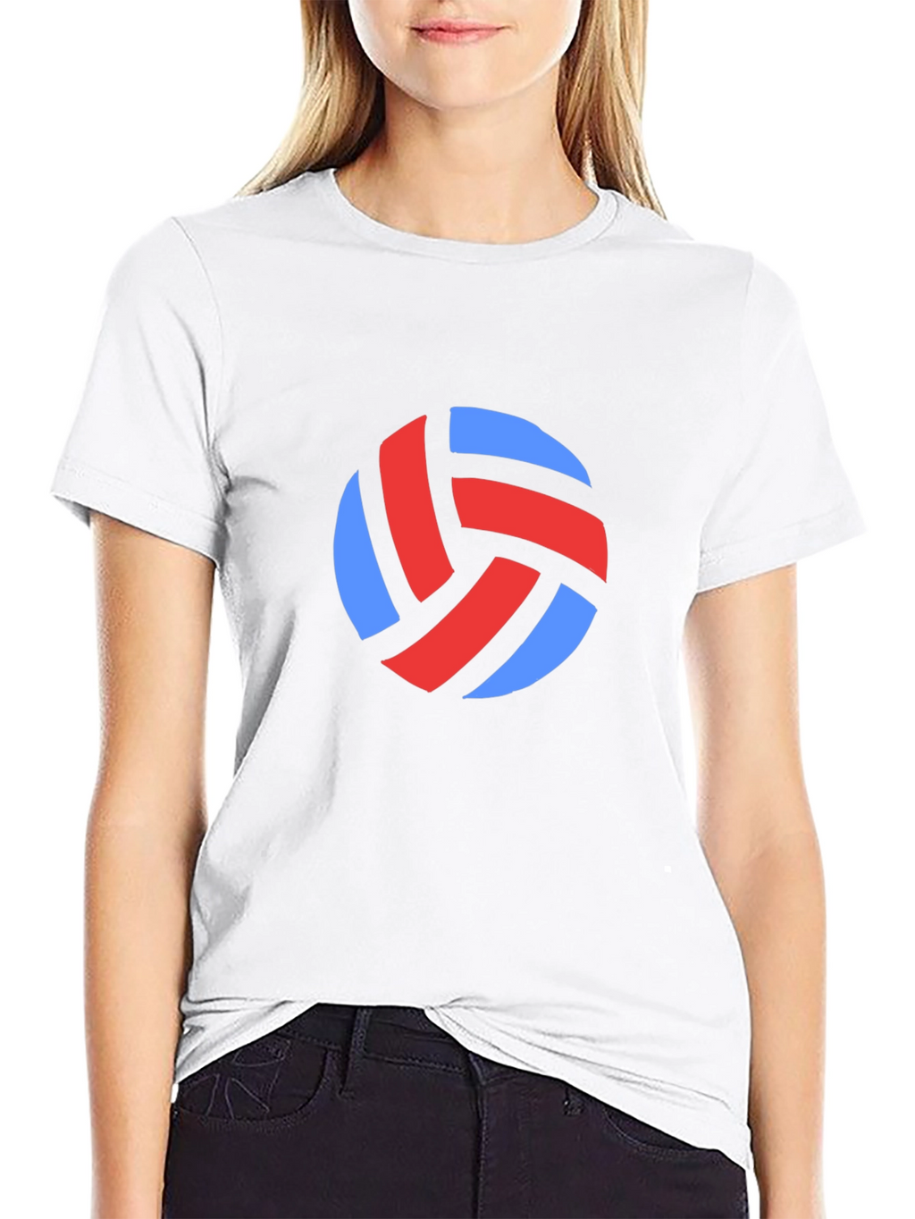 Volleyball Graphic Tee - Black Casual Shirt