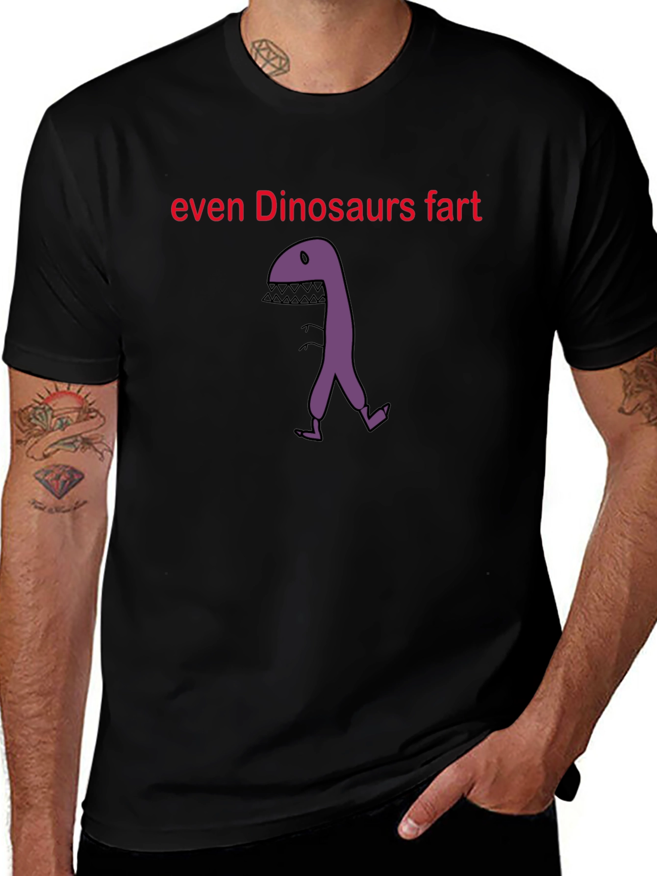 Funny Dinosaur Fart T-Shirt