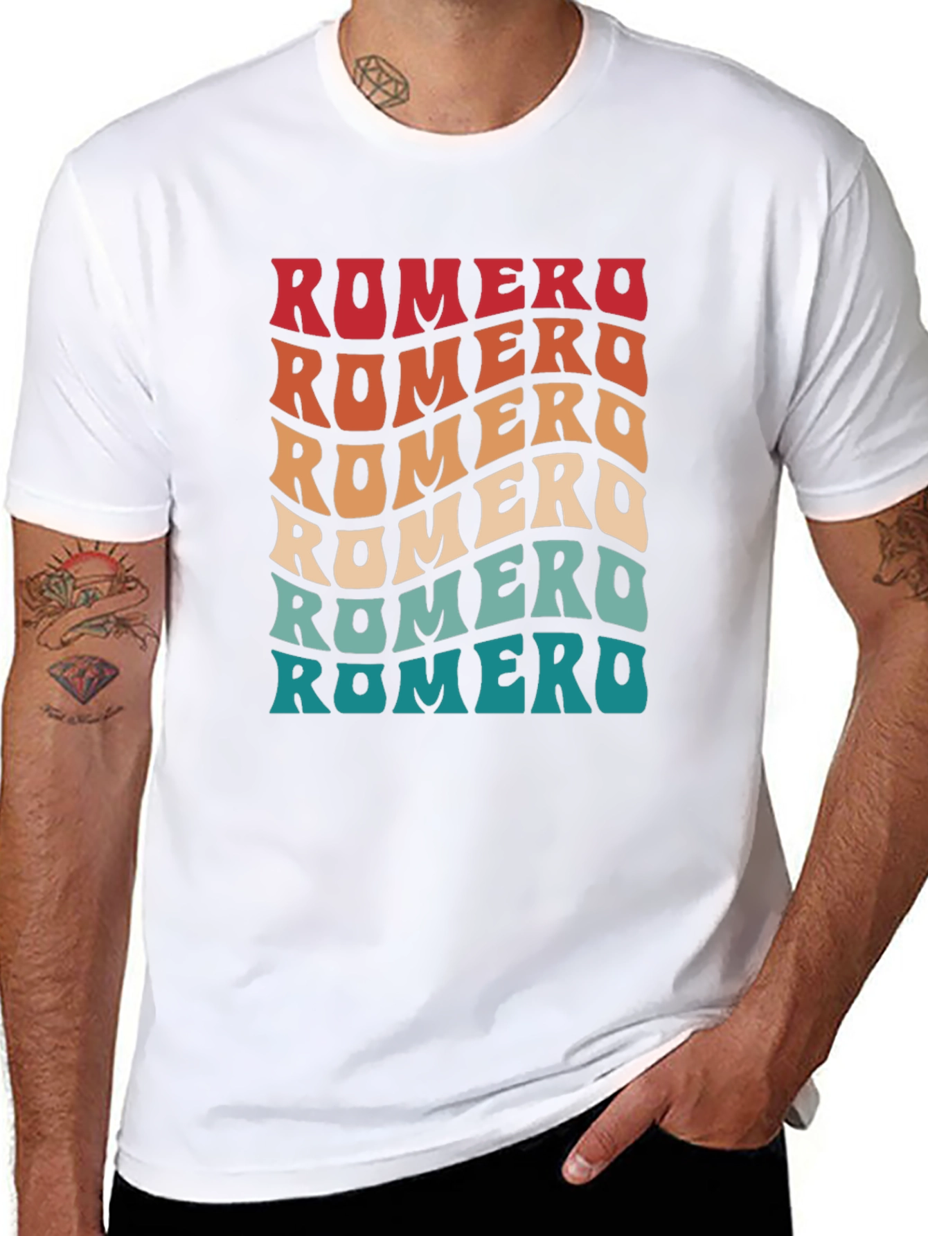 Retro Romero T-Shirt - Vintage Style Tee