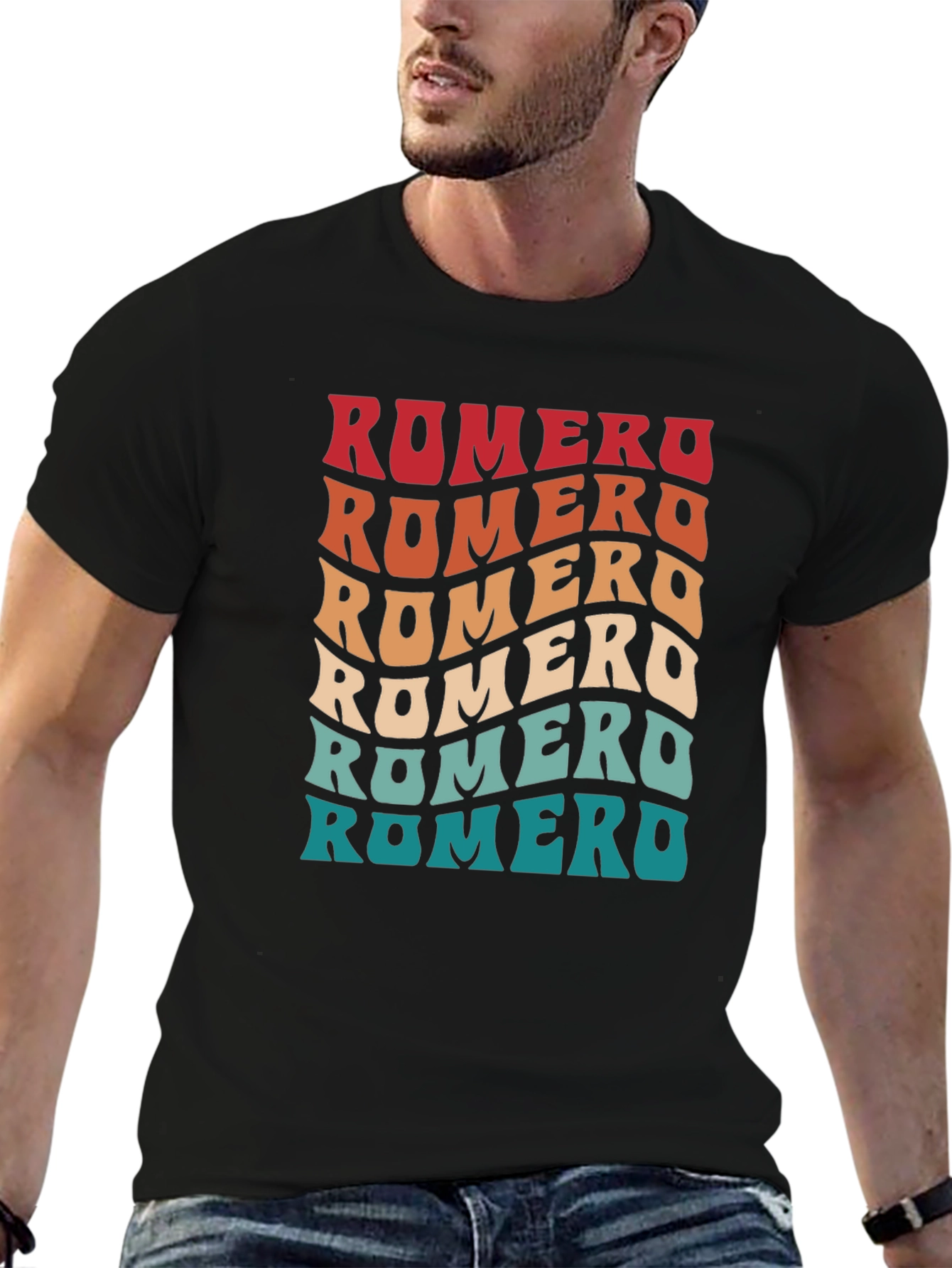 Retro Romero T-Shirt - Vintage Style Tee