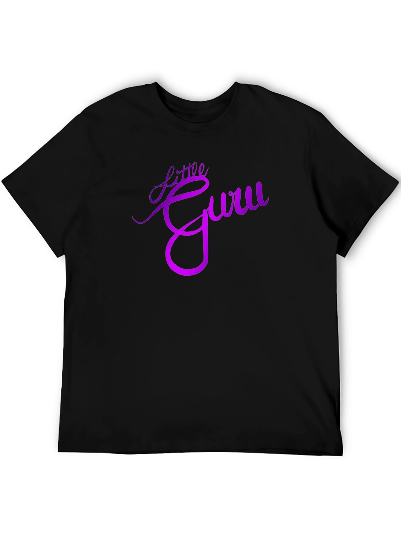 Little Guru Black T-Shirt - Unique Design