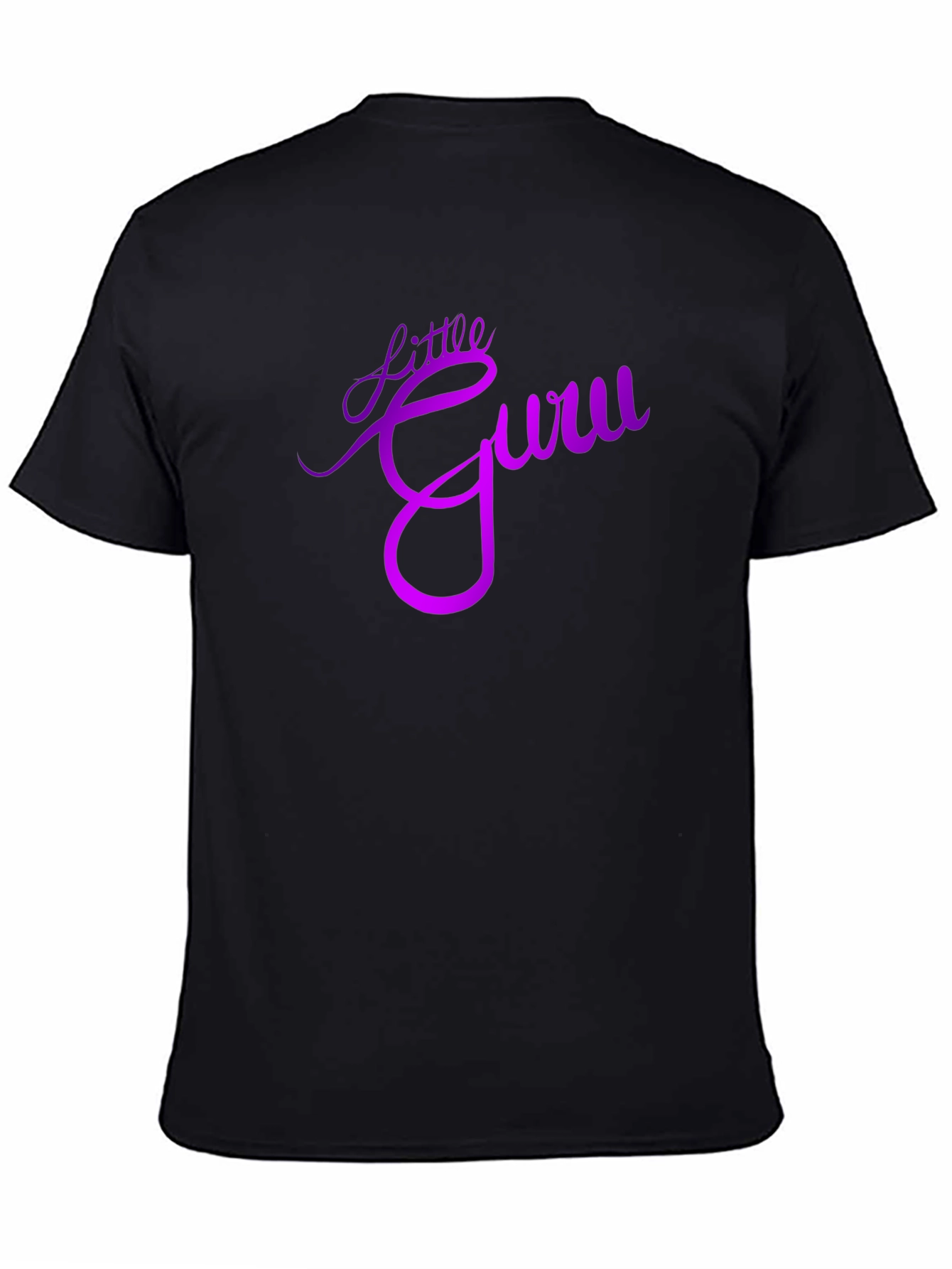 Little Guru Black T-Shirt - Unique Design