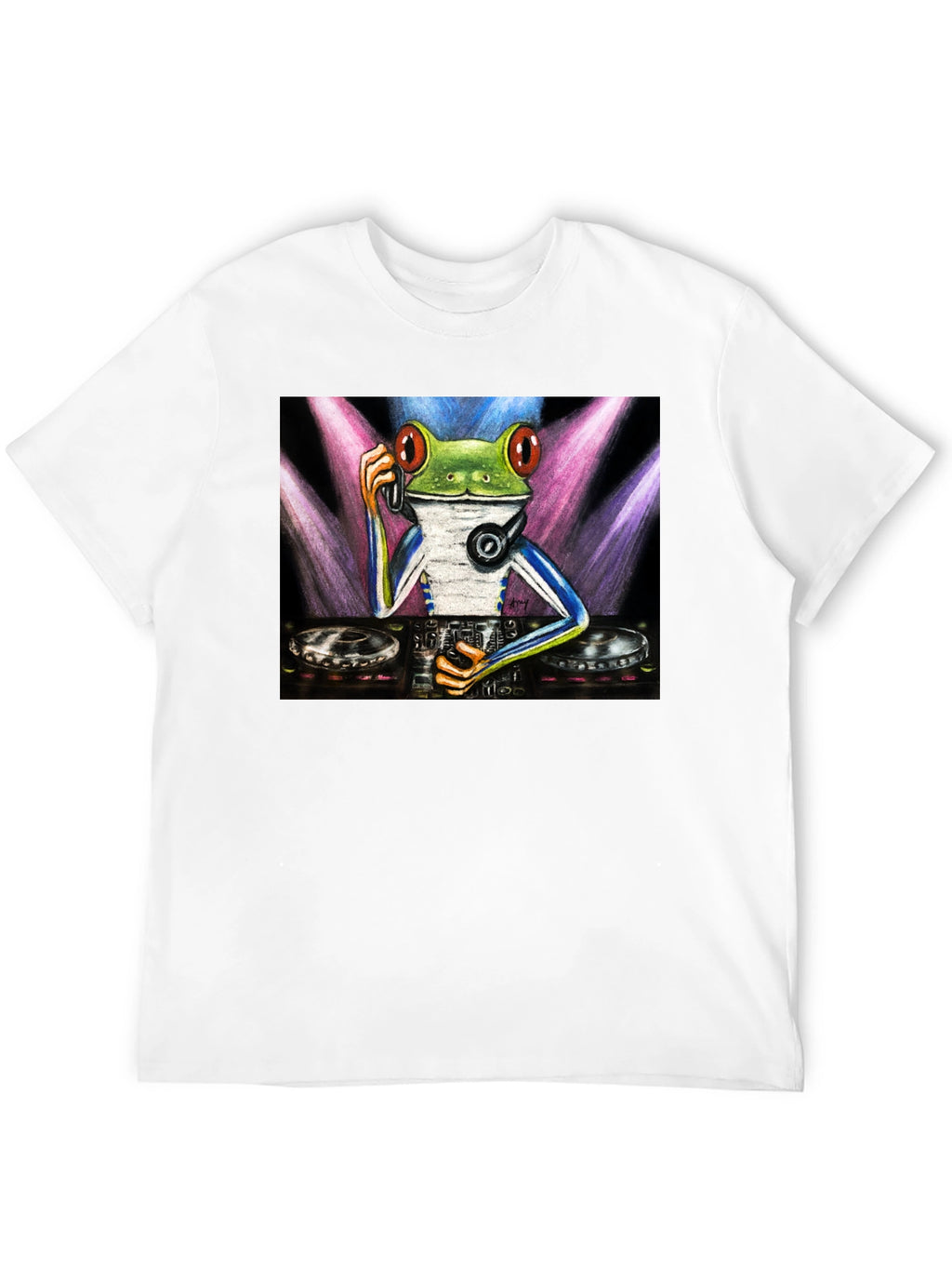 DJ Frog Graphic T-Shirt