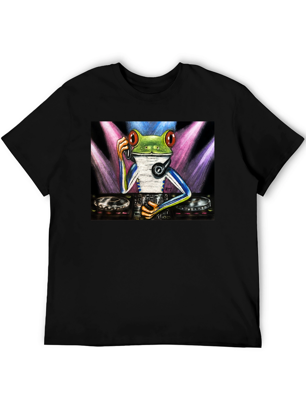 DJ Frog Graphic T-Shirt