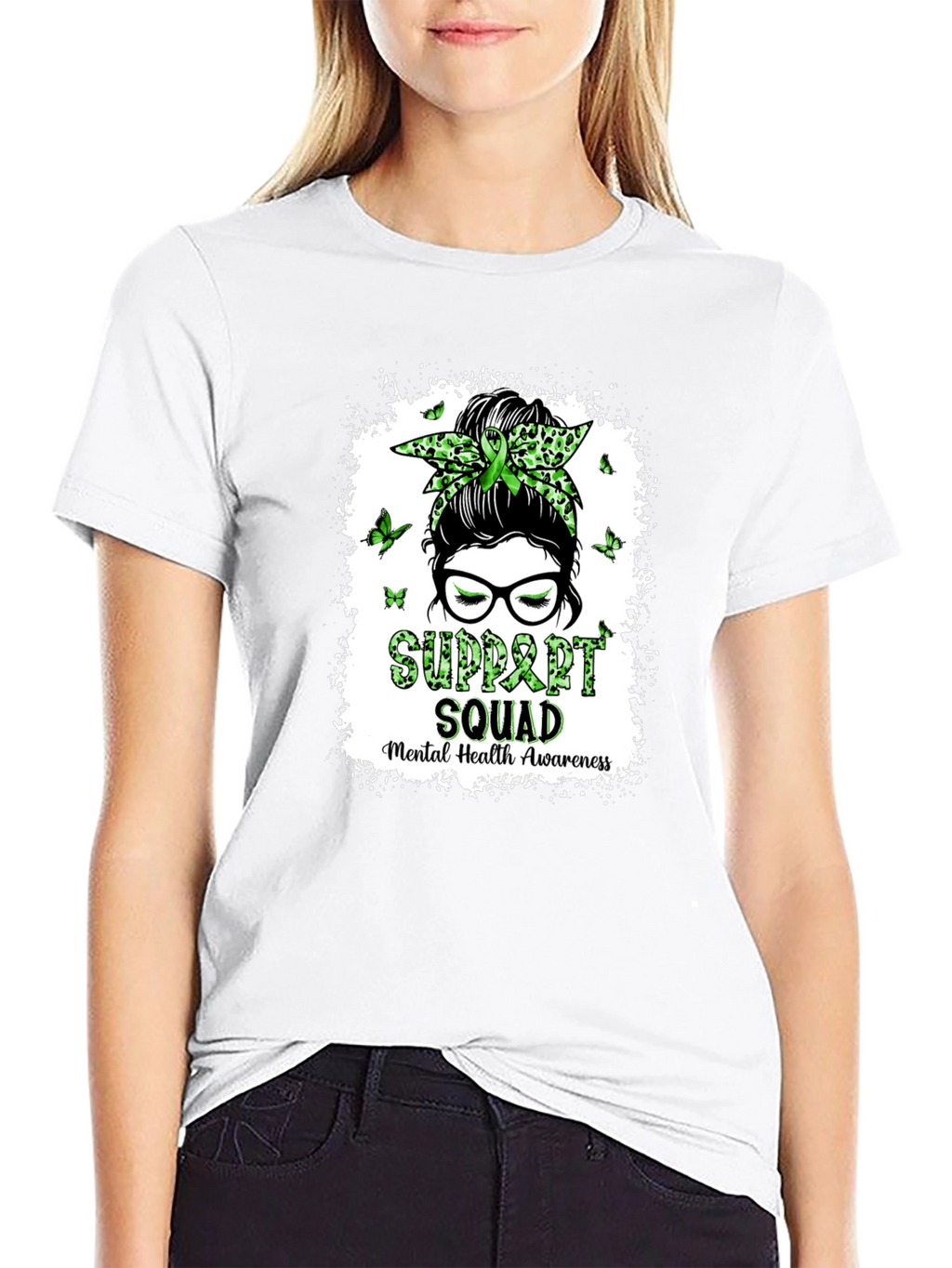 Support Squad Mental Health Awareness Graphic Tee