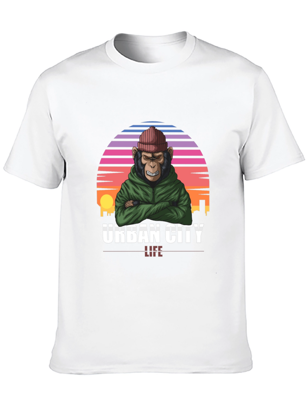 Urban City Monkey T-Shirt