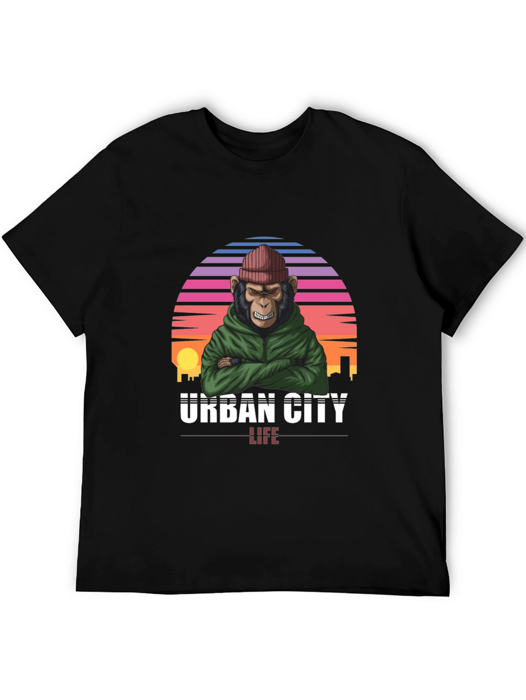 Urban City Monkey T-Shirt