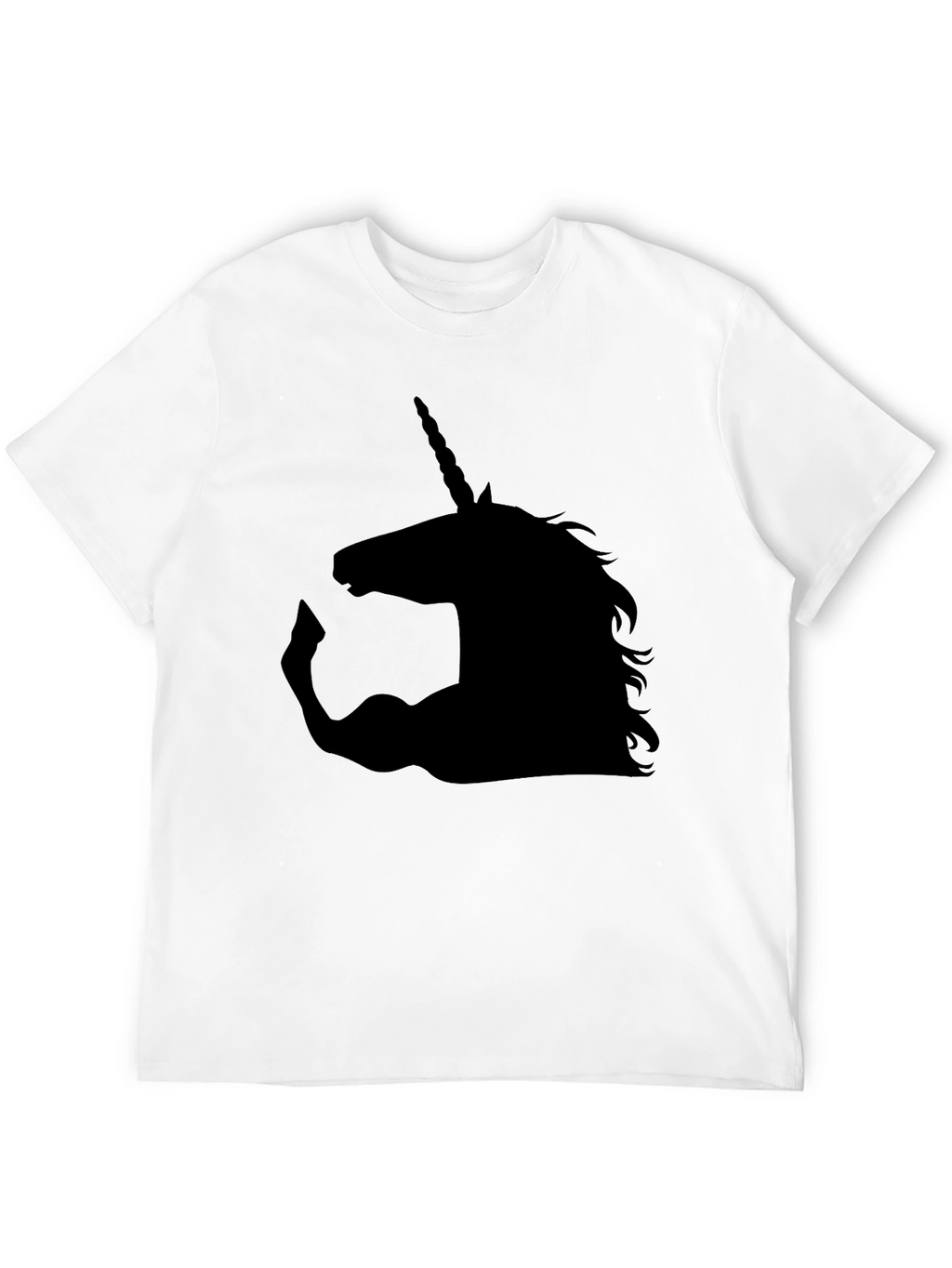 Unicorn Strong Arm T-Shirt - Black