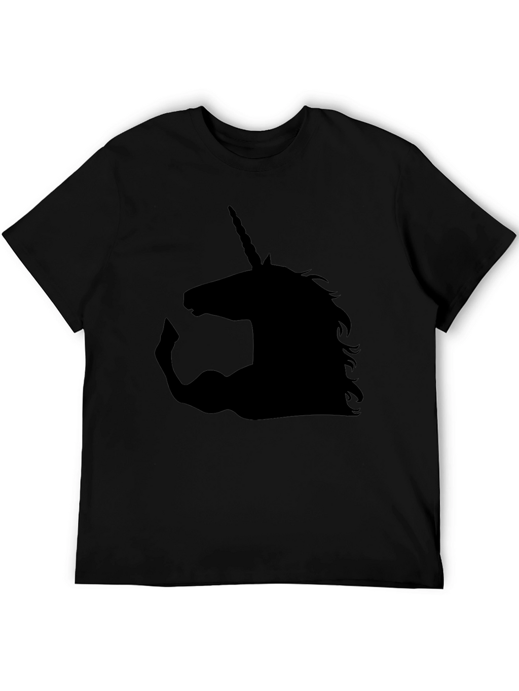 Unicorn Strong Arm T-Shirt - Black