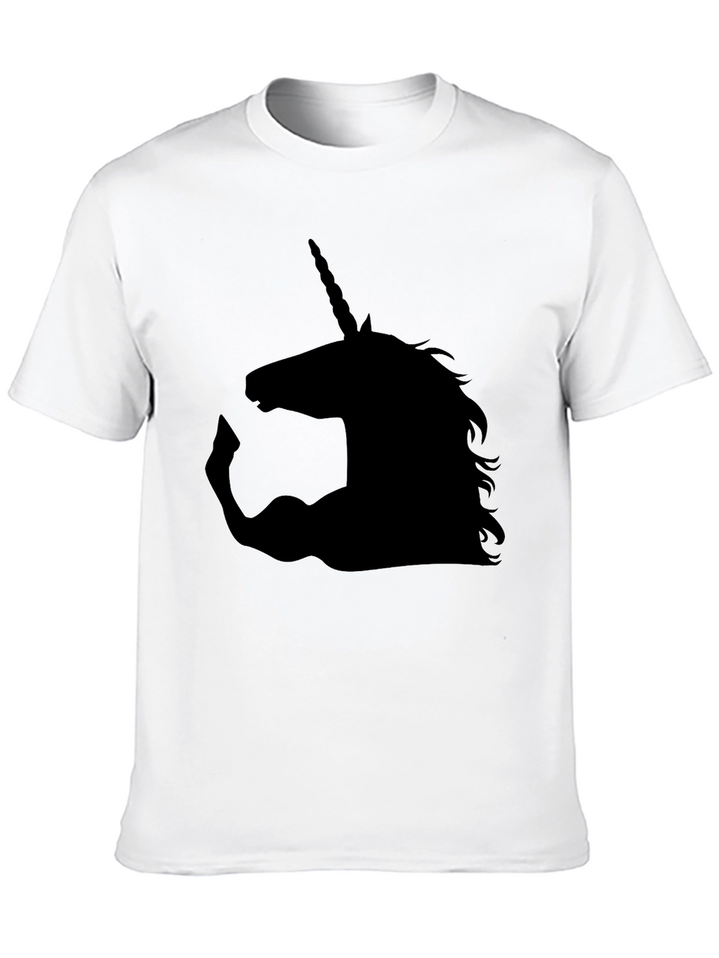Unicorn Strong Arm T-Shirt - Black