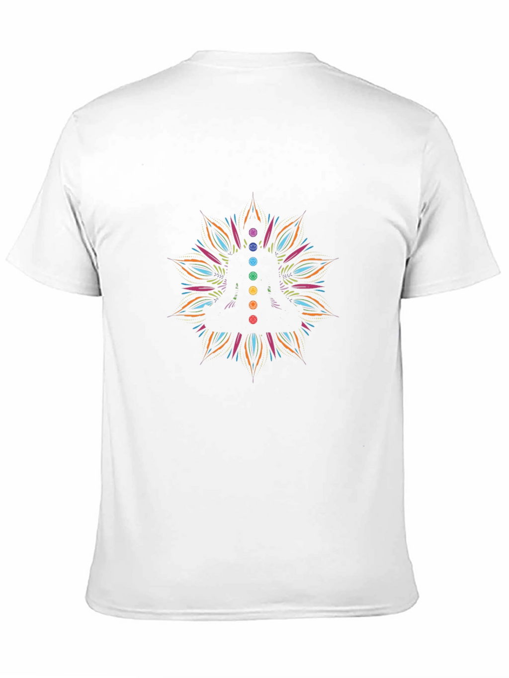 Chakra Mandala Black T-Shirt