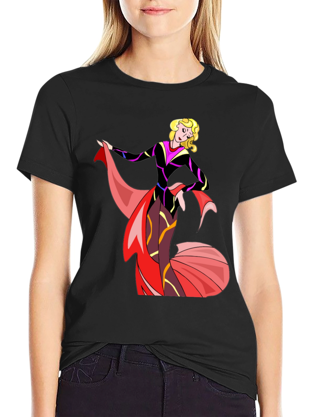 Dancing Lady Graphic Tee