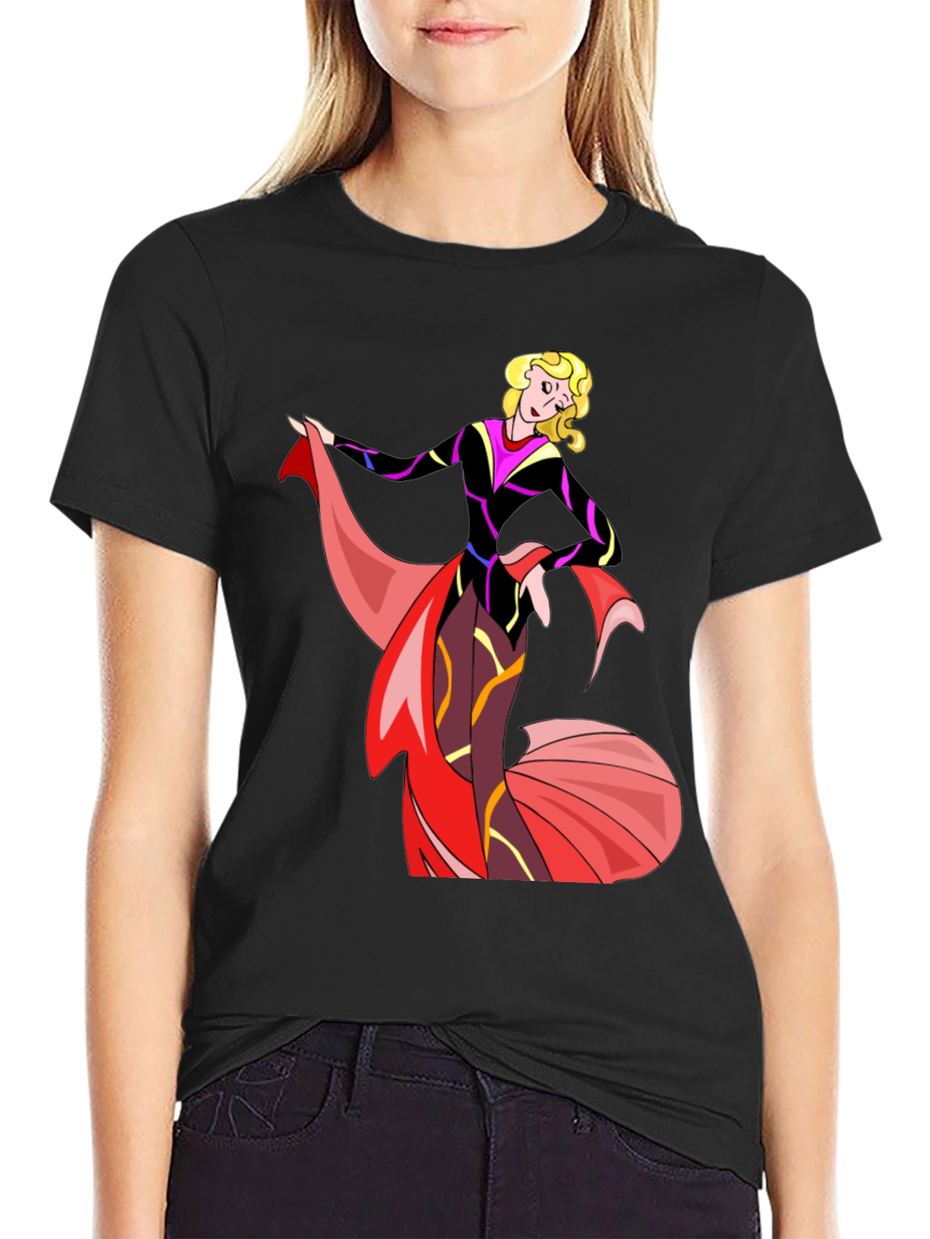 Dancing Lady Graphic Tee