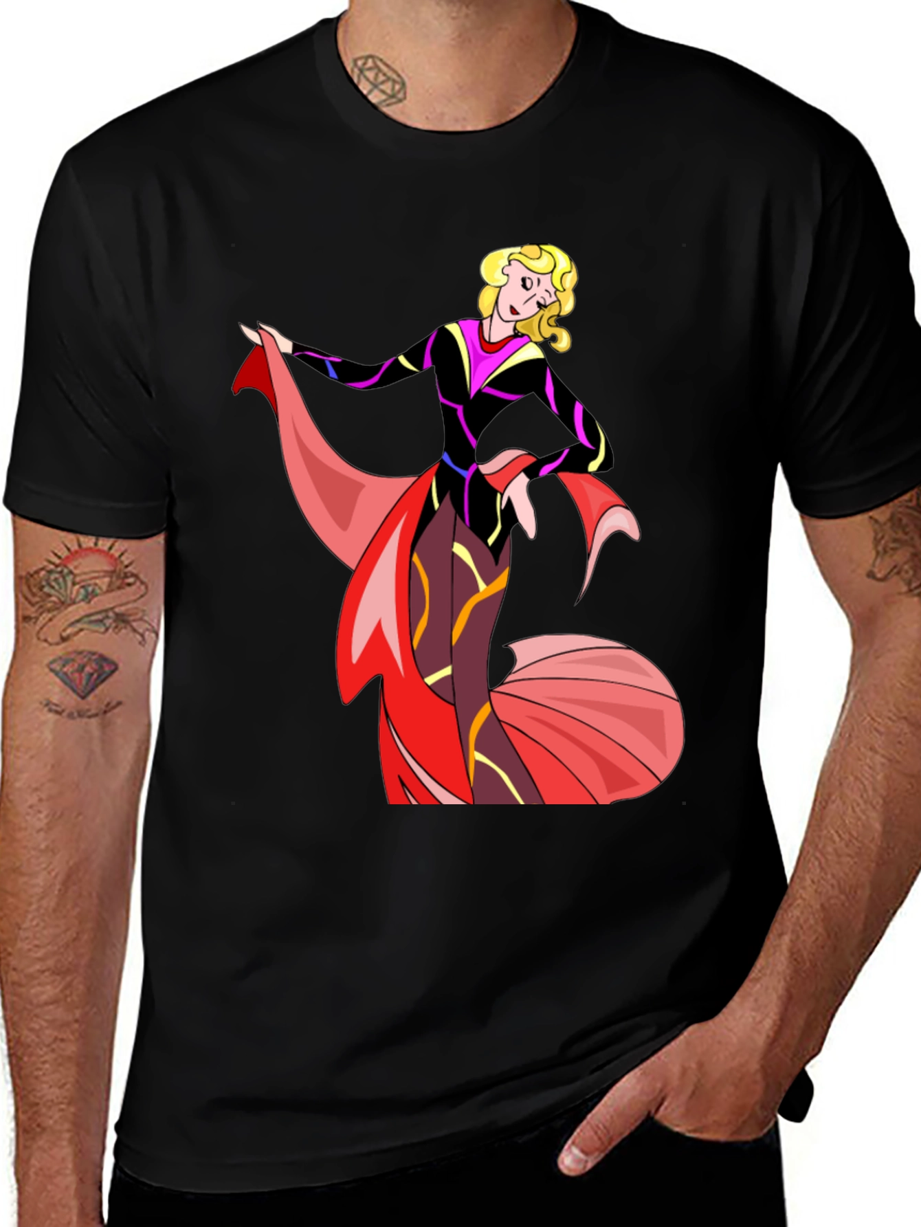 Dancing Lady Graphic Tee